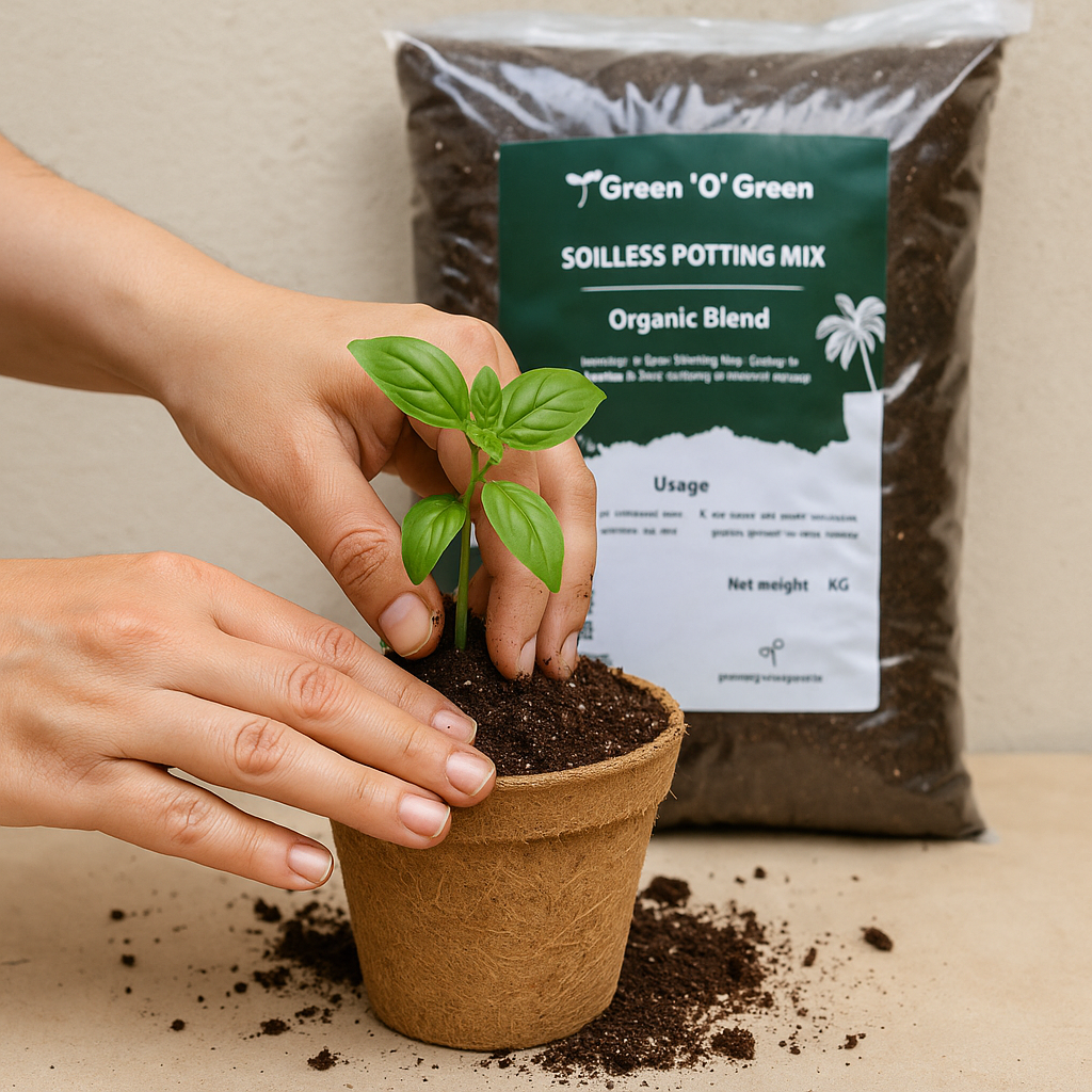 Premium Soilless Potting Mix