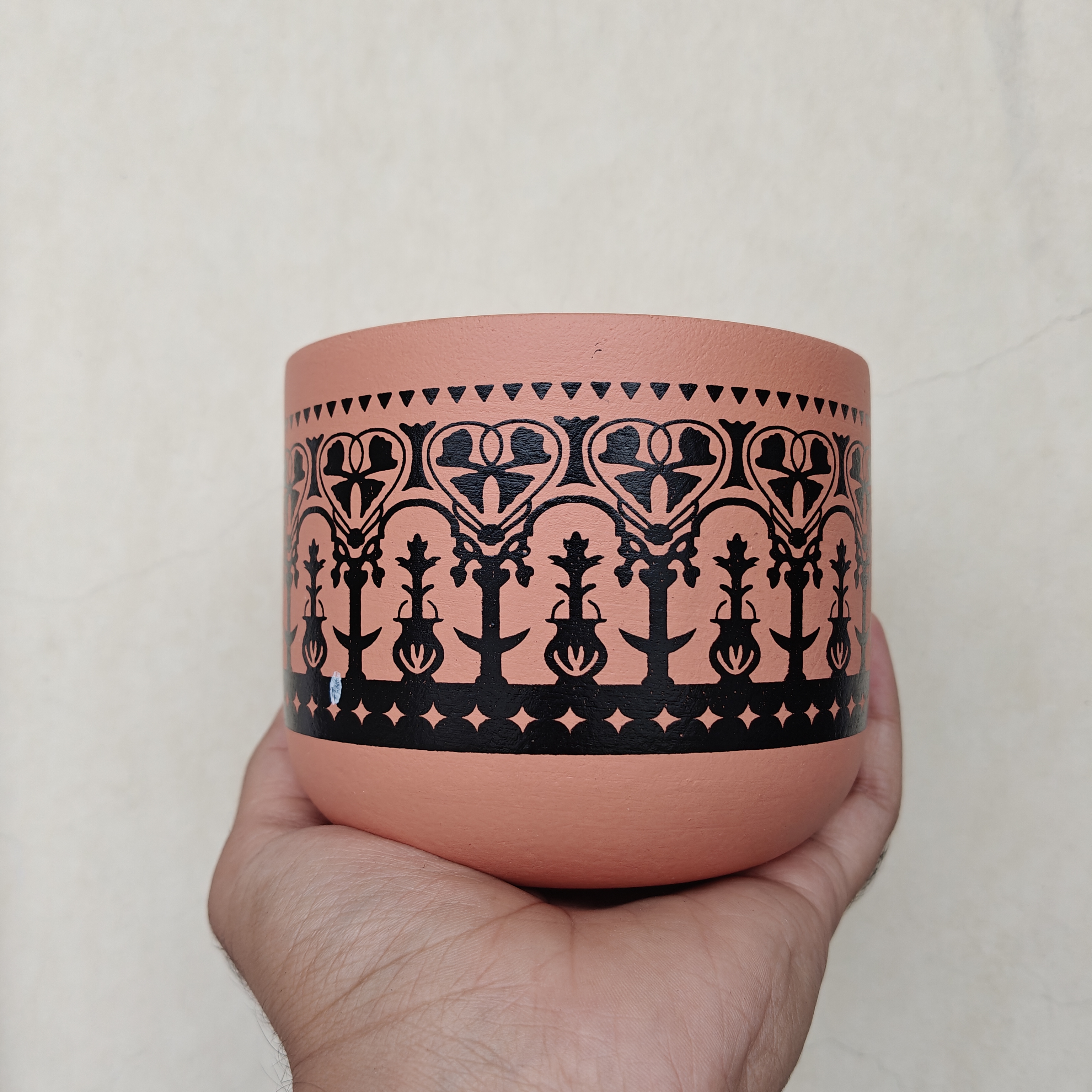 Painted Terracotta Planters