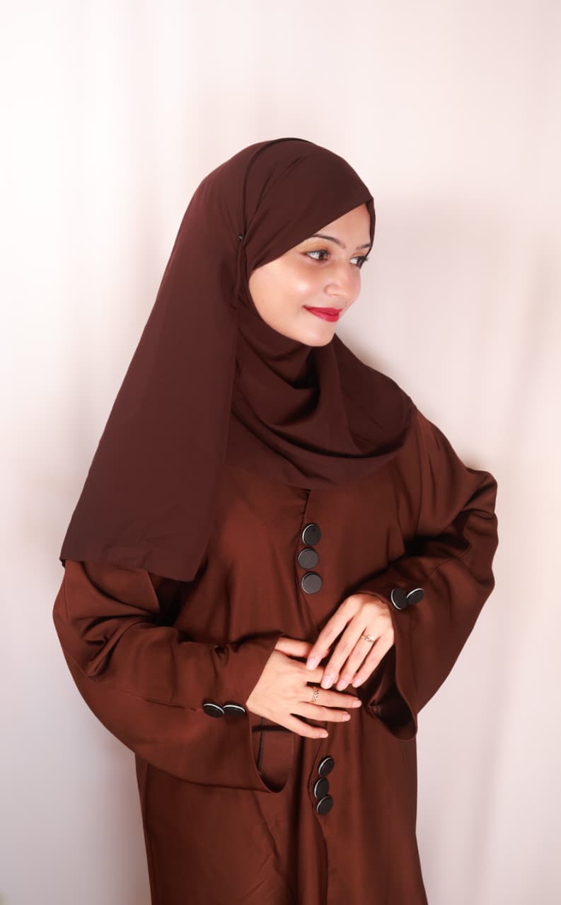 Brown Modest Abaya