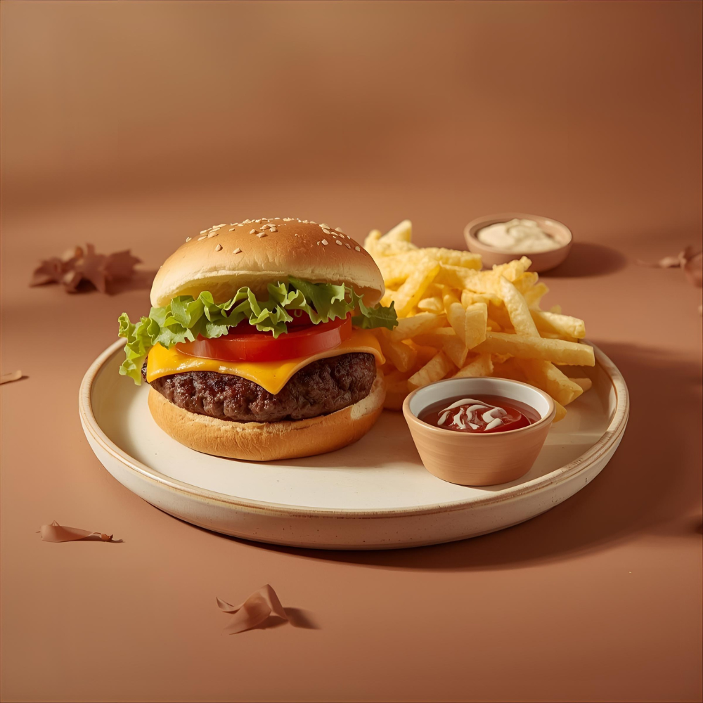 Hamburguesa con Queso