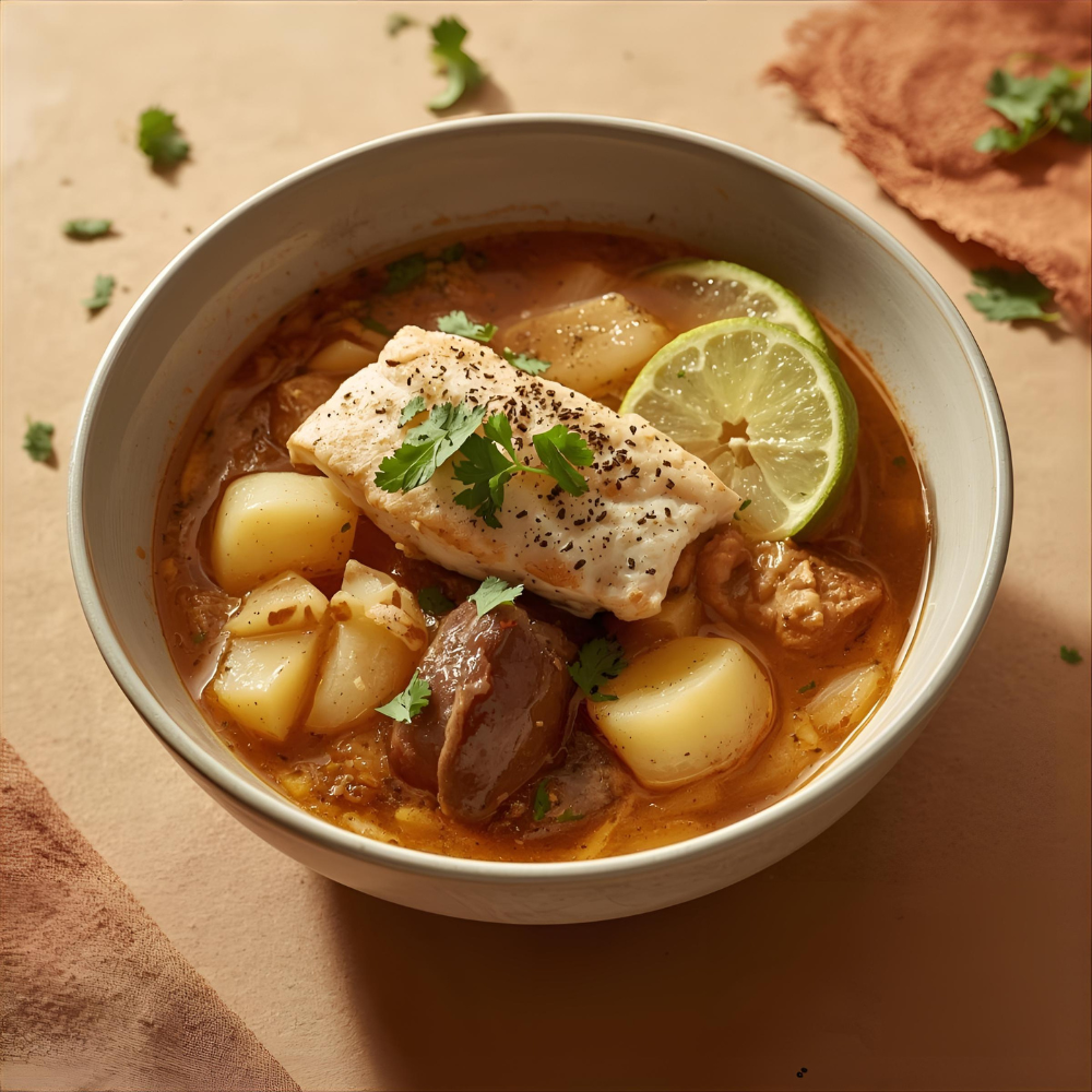 Sopa de Pescado (Peruana)