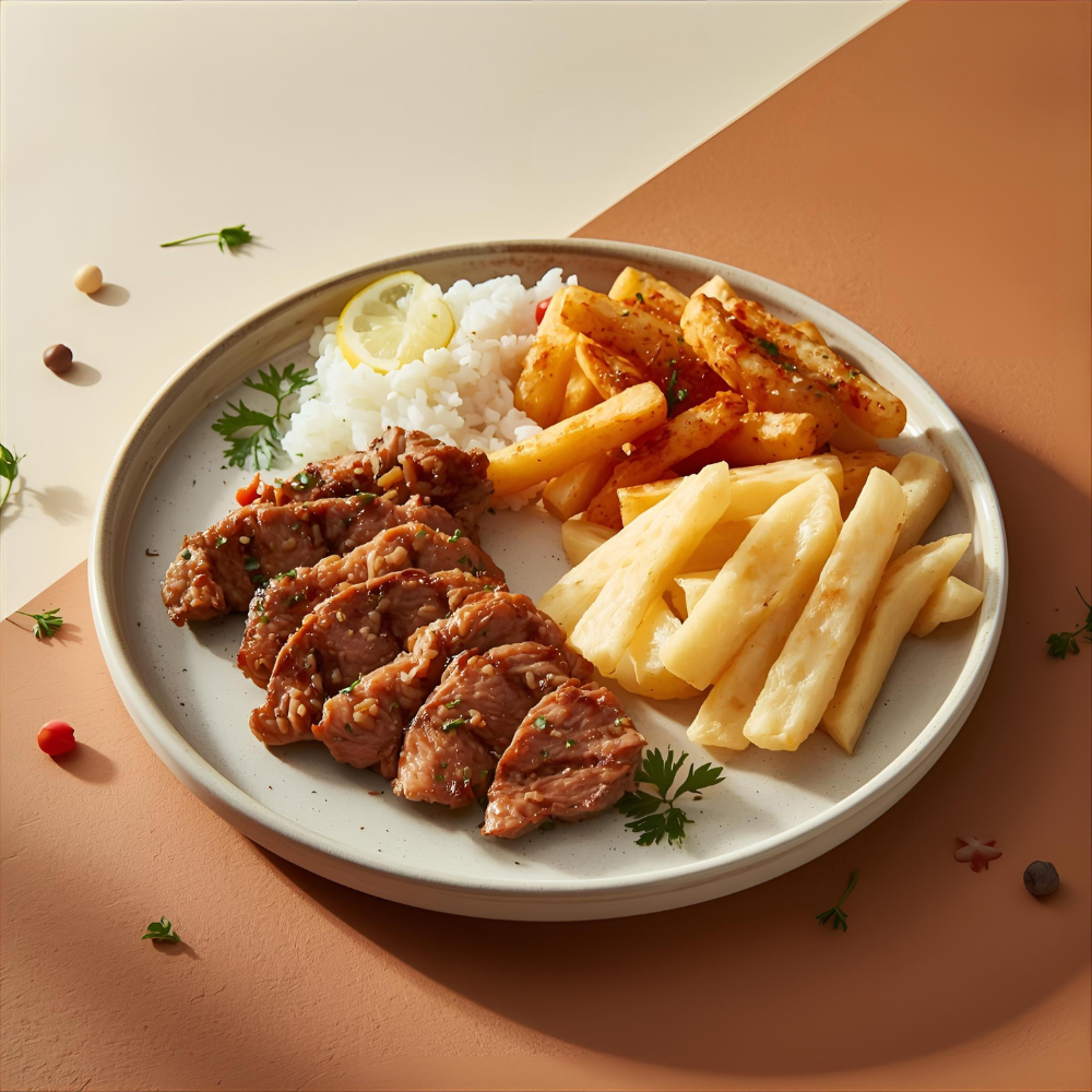 Pollo o Bistec a la Parrilla