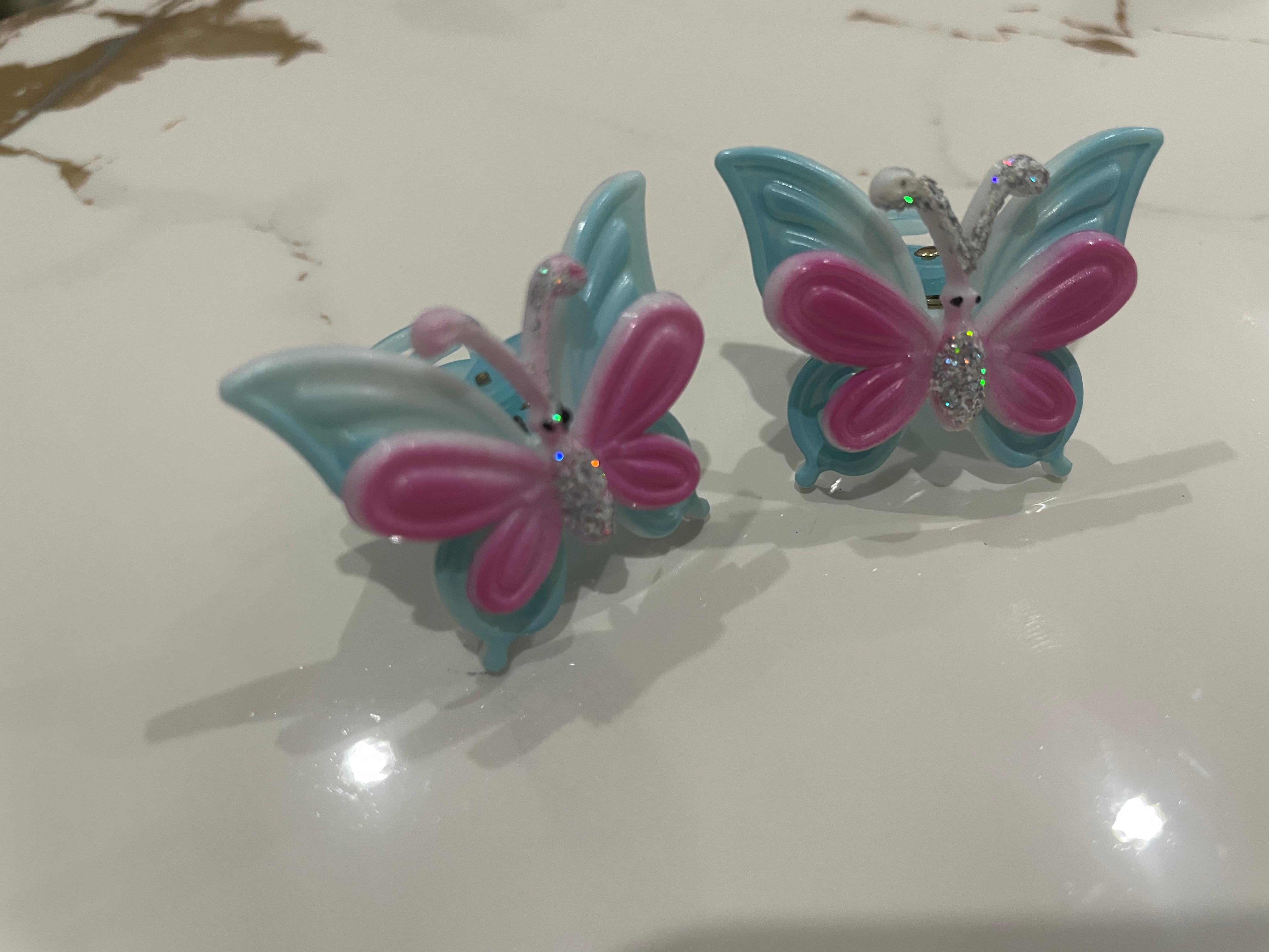 Butterfly Hair Clips