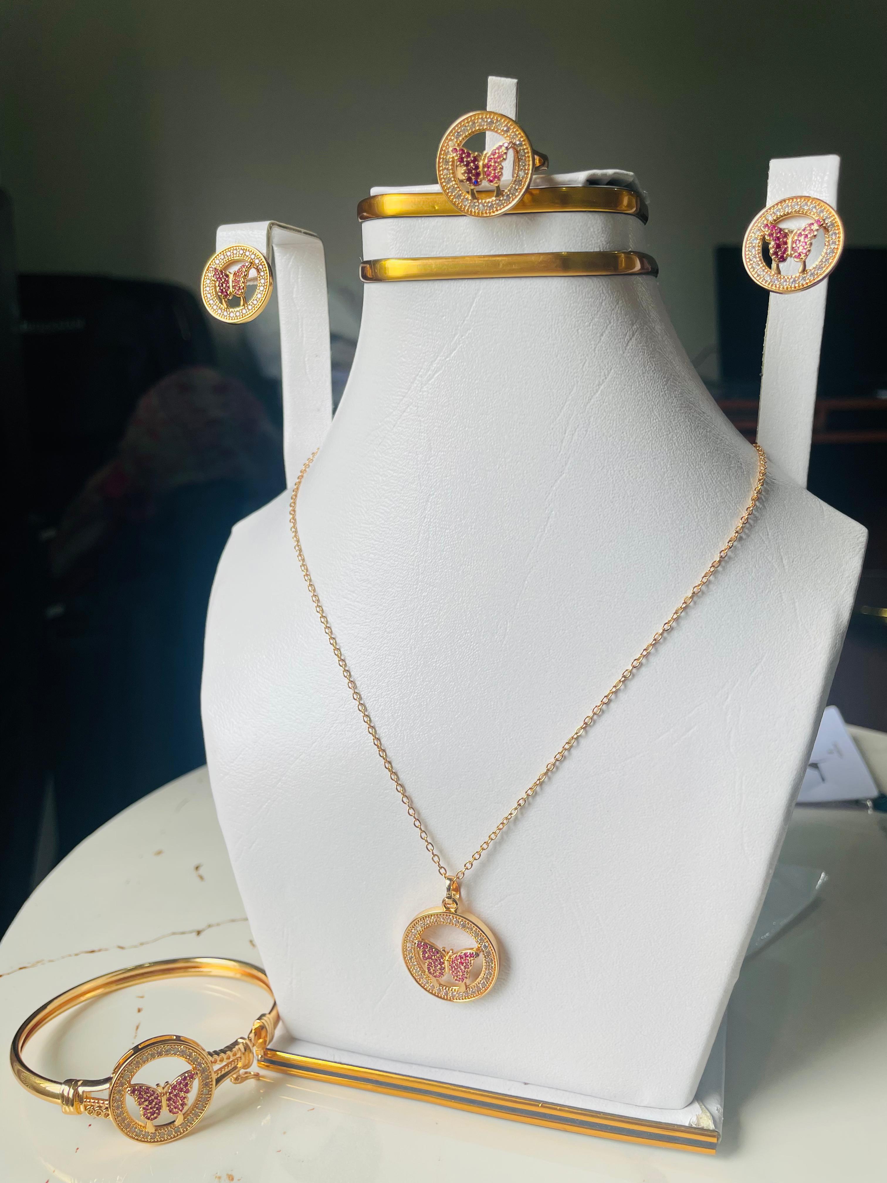 Butterfly Jewelry Set