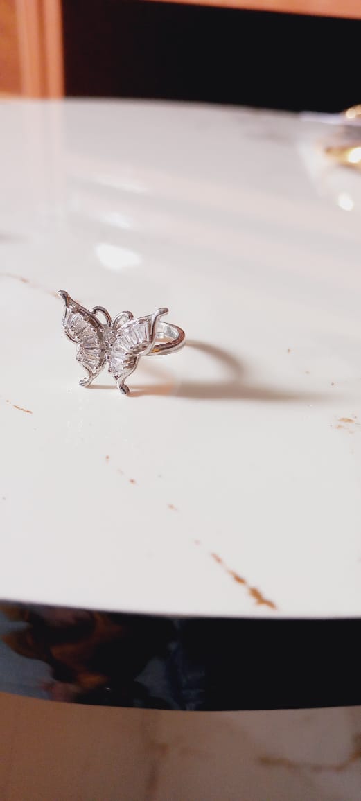 Butterfly Silver Ring