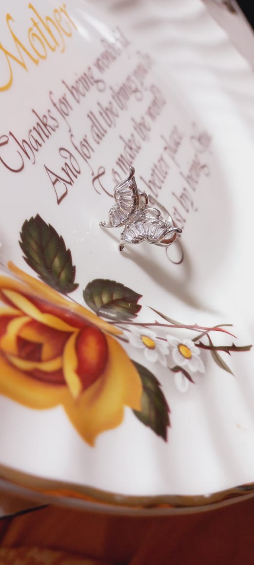 Butterfly Silver Ring