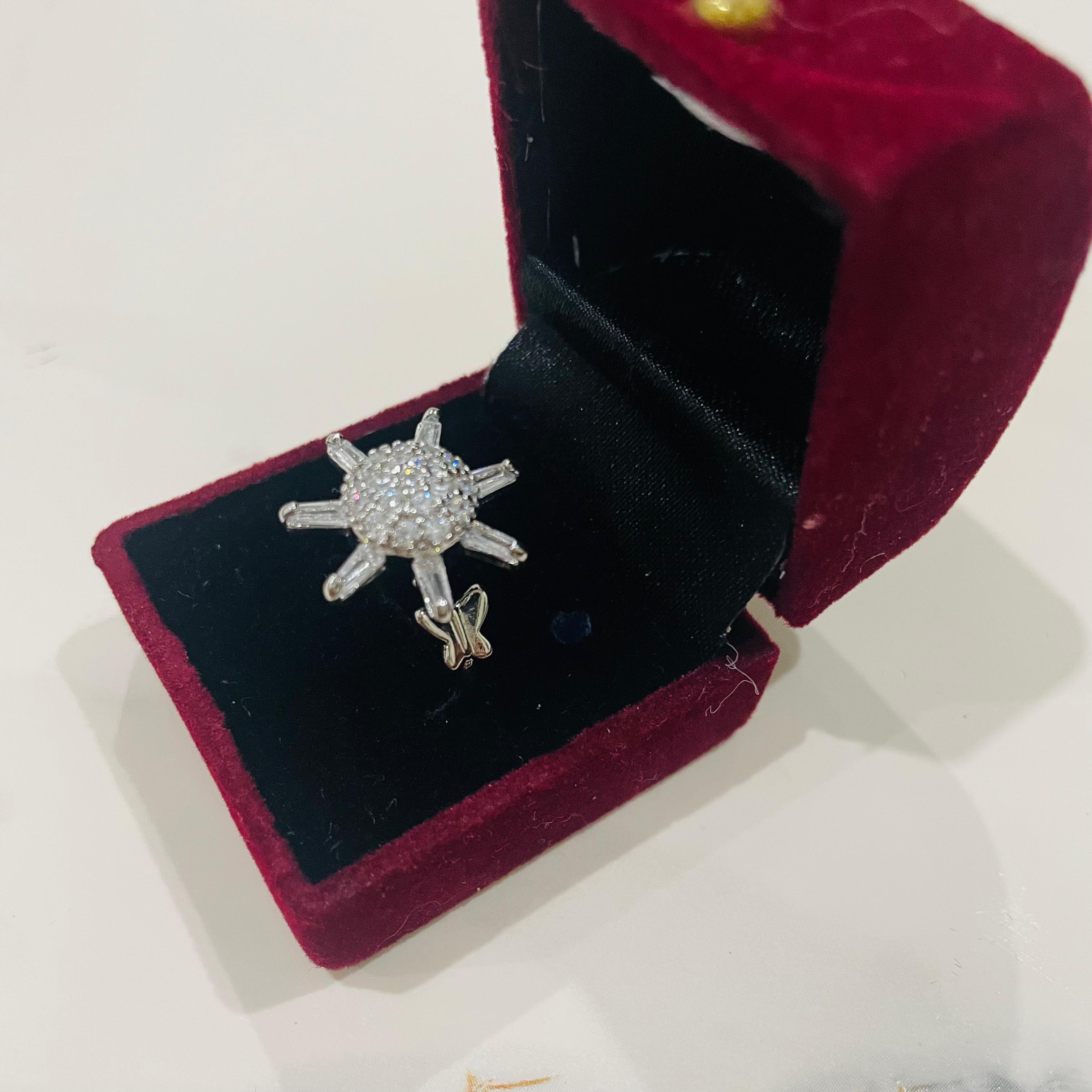 Diamond Cluster Orbit Ring