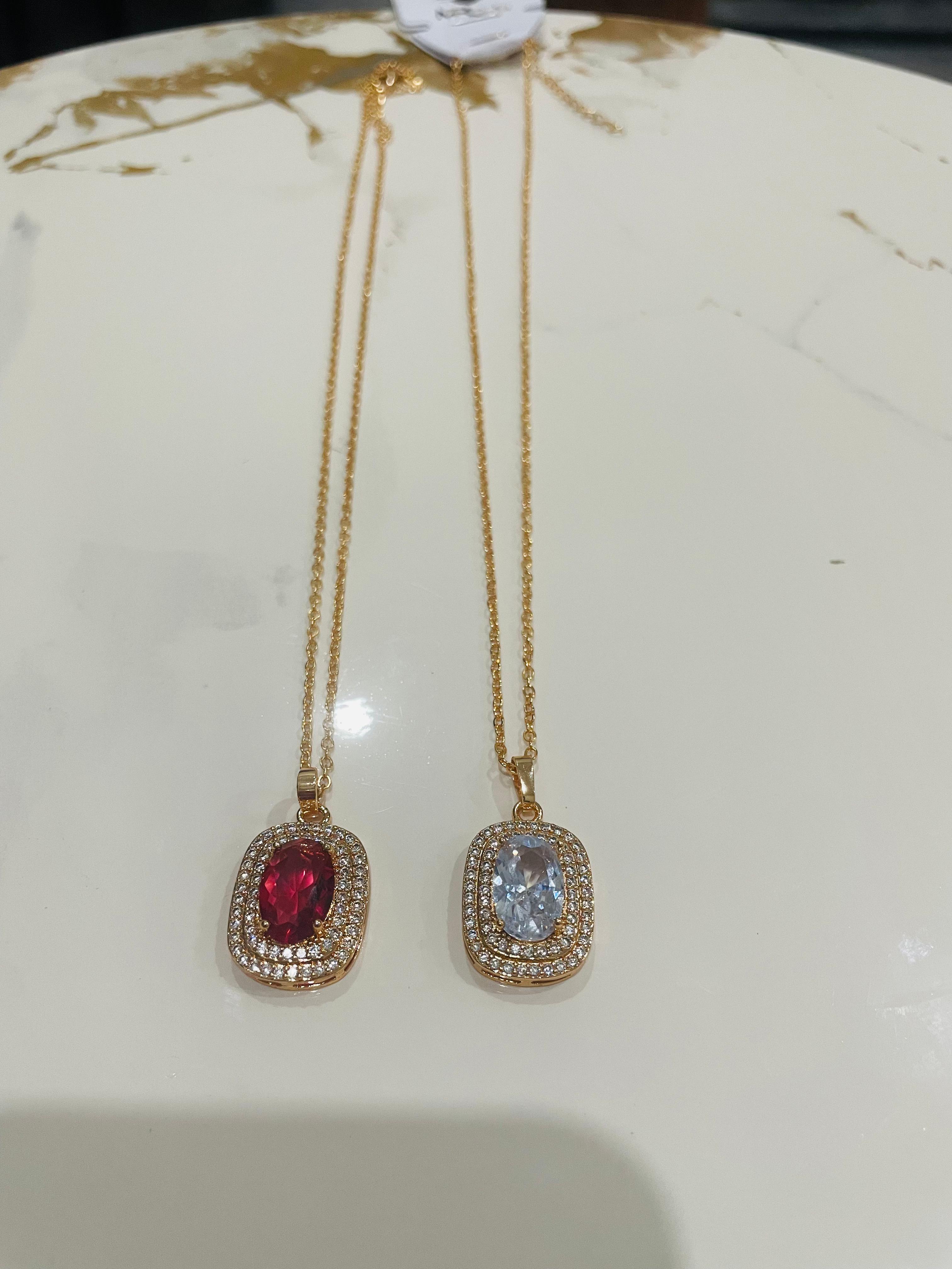 Elegant Gemstone Pendant Necklaces