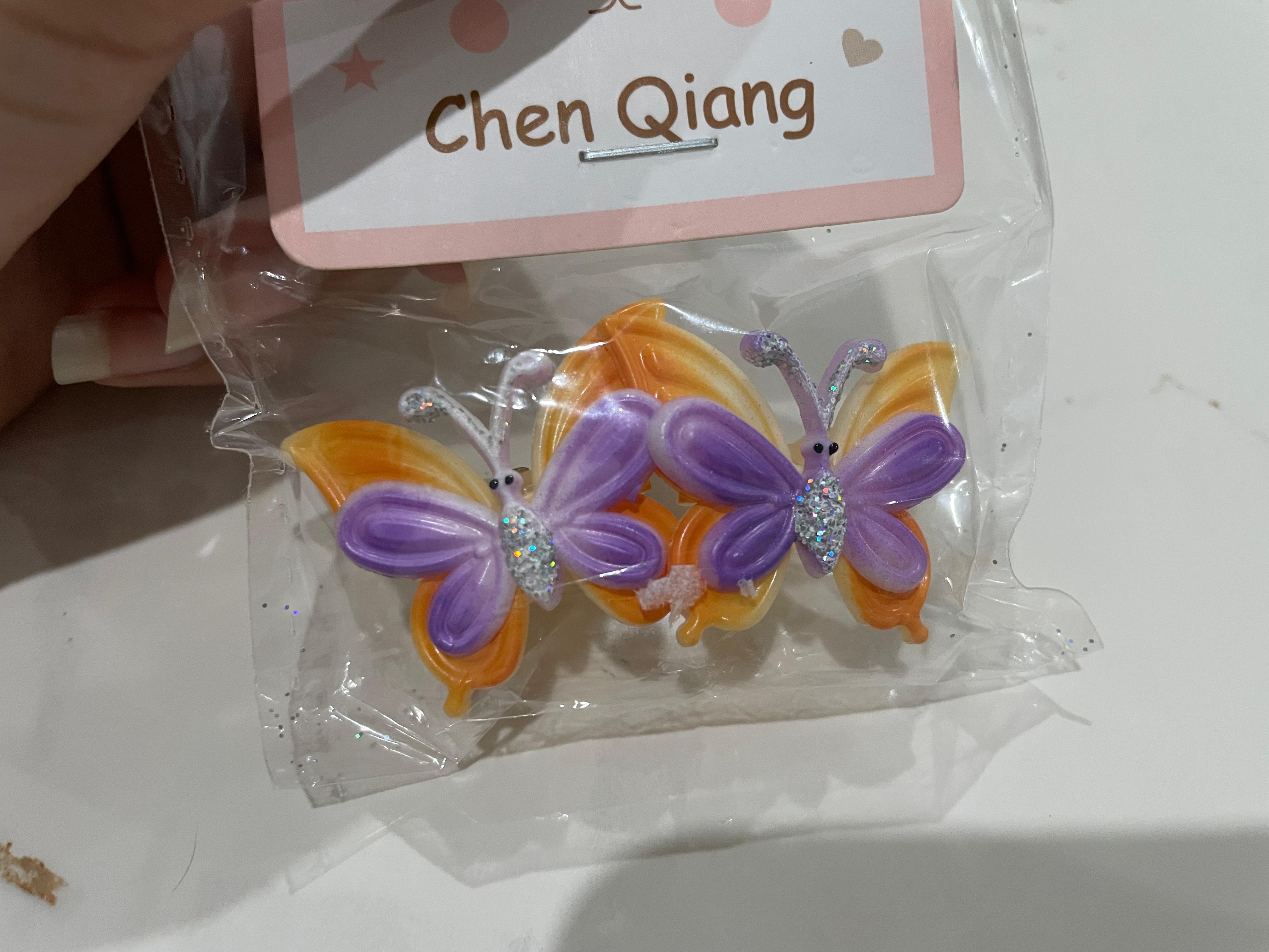 Butterfly Hair Clips