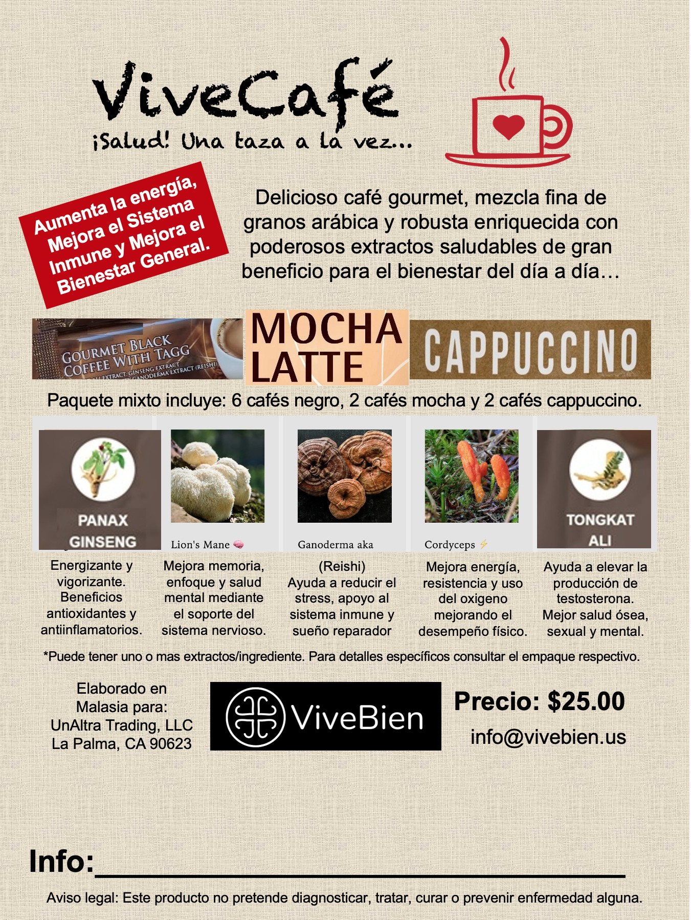 ViveCafe Mix