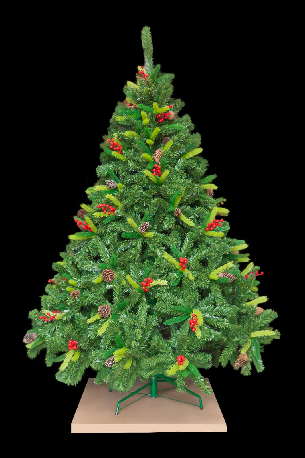 Árbol 3 colores berrys piña 2,00 mts