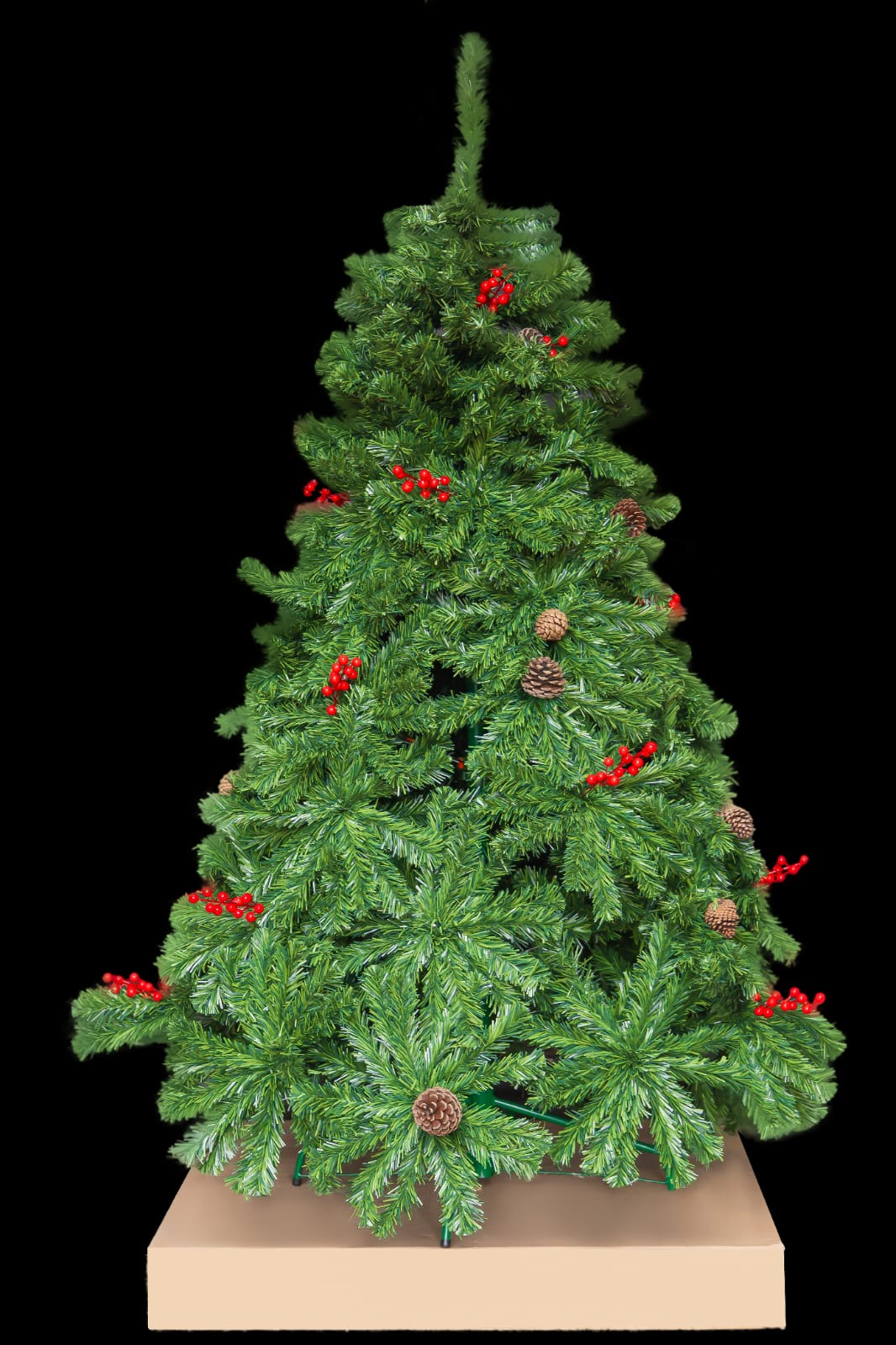 Árbol de Navidad Berry piña 2,10 mts