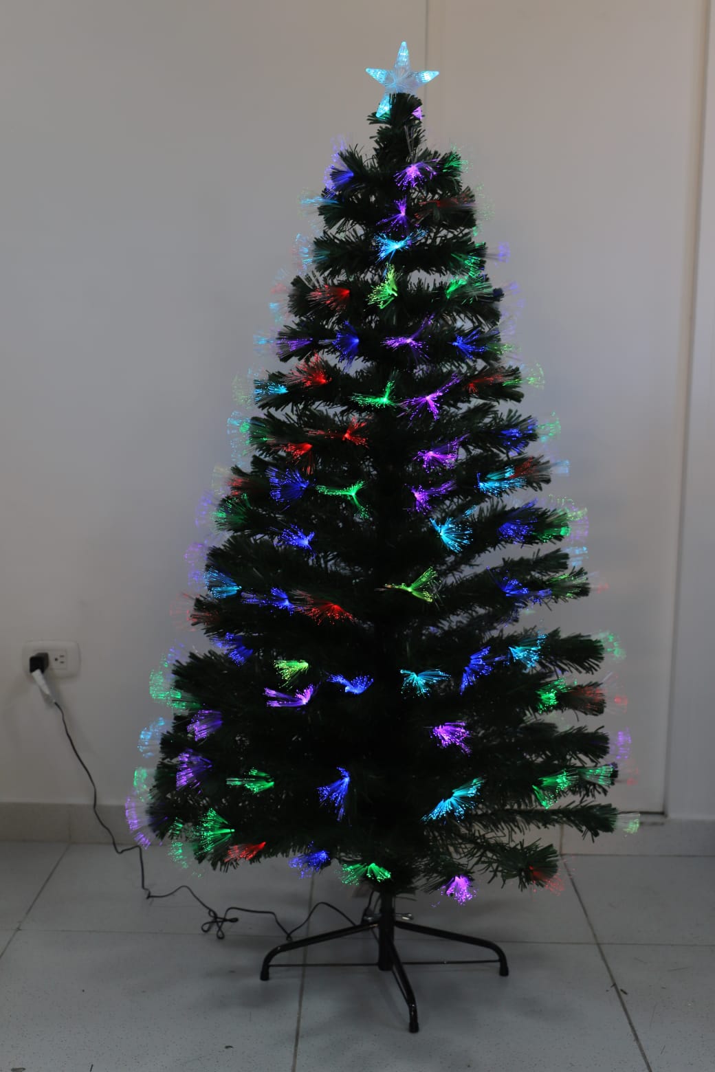 Árbol led multicolor de 1,50 mts