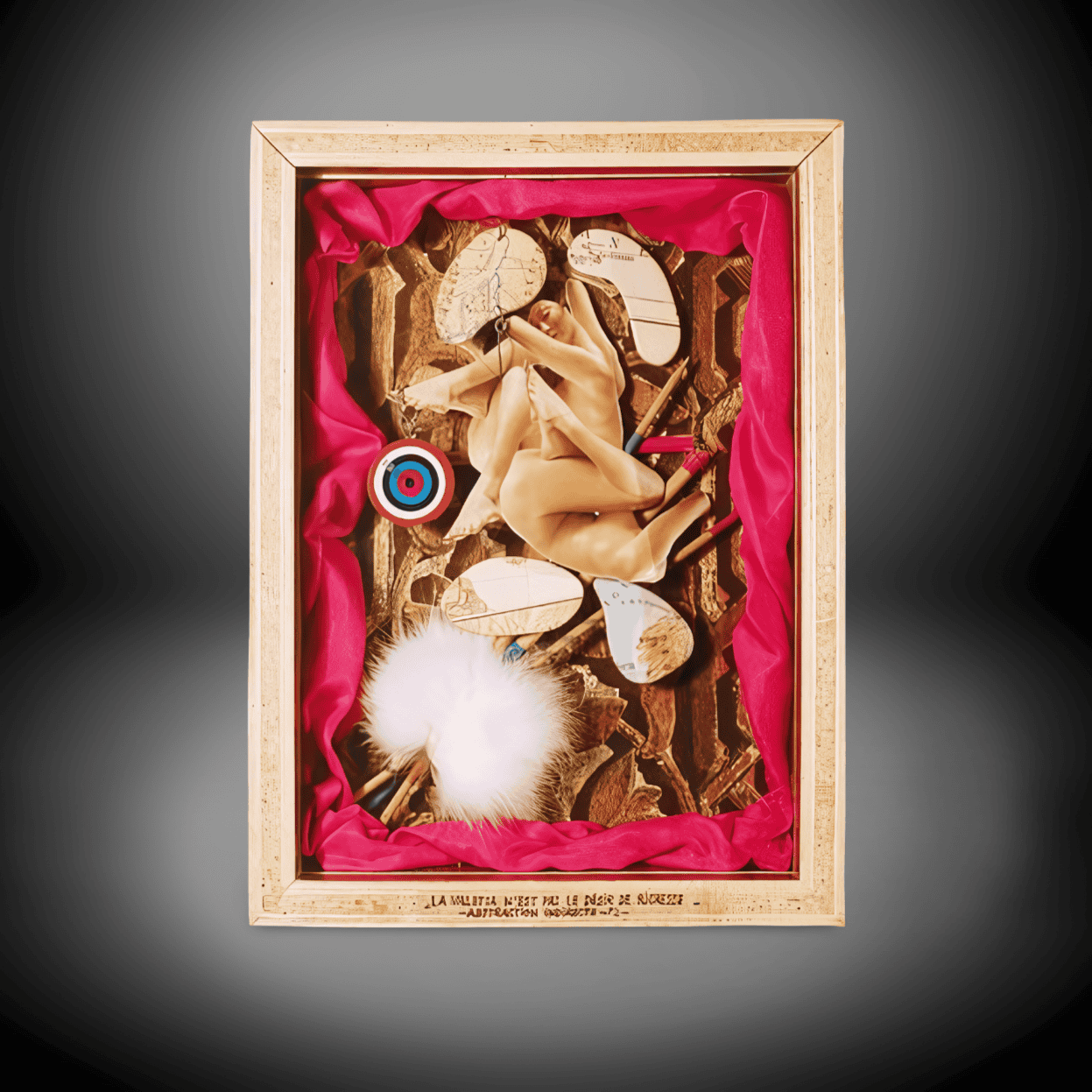 Surrealist Shadow Box Art Piece