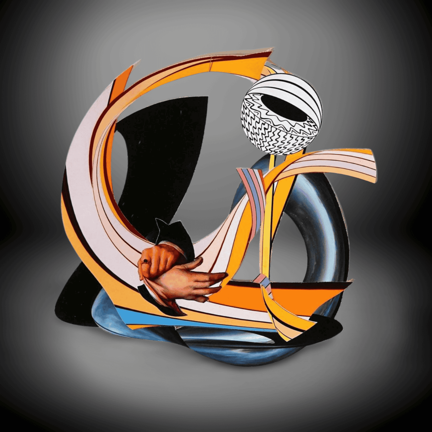 Modern Abstract Sculpture