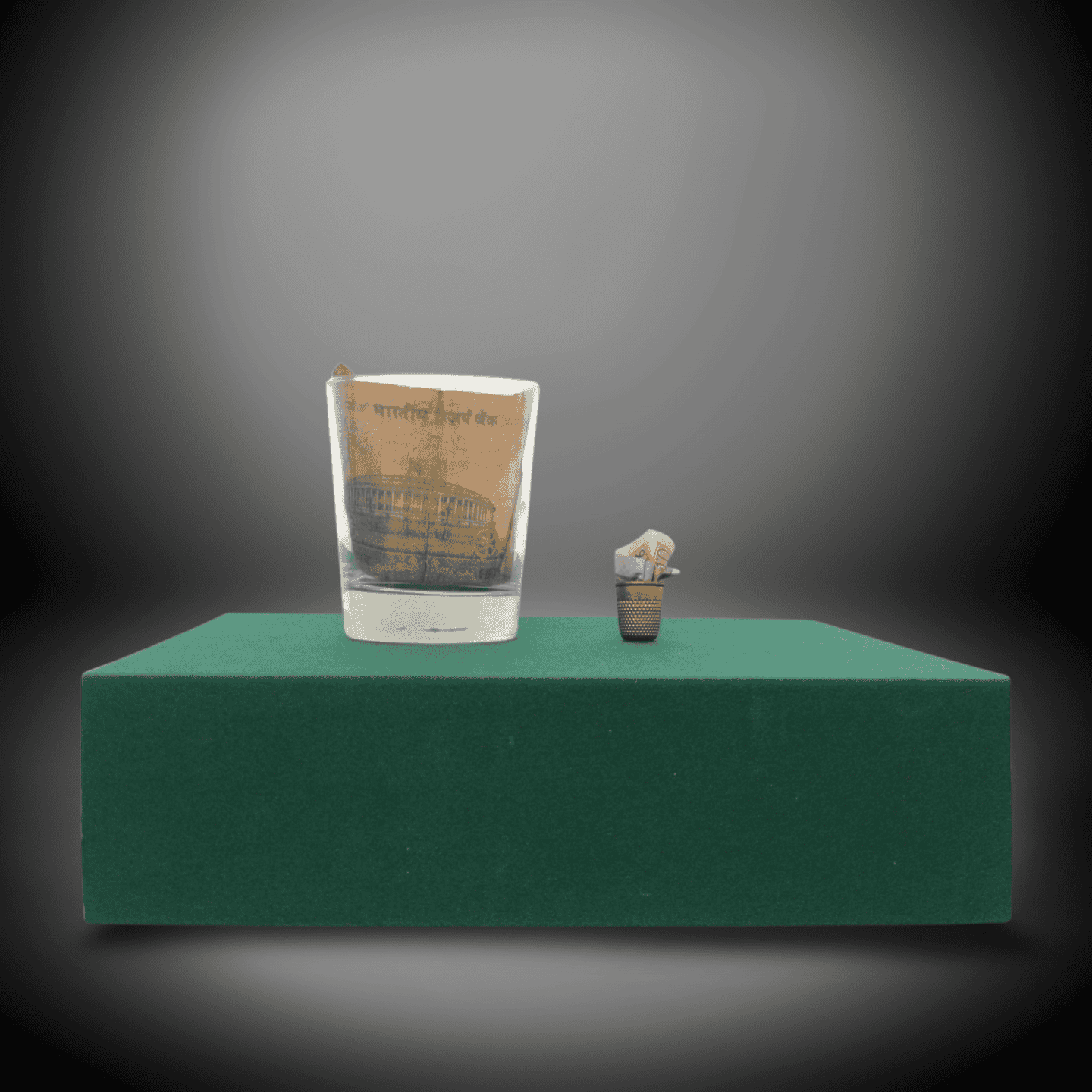 Dental implant and crown model