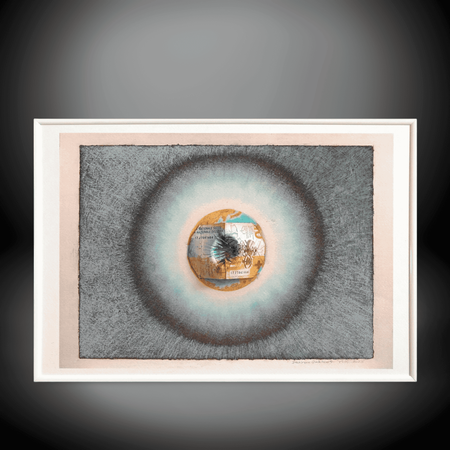 Abstract Artistic Framed Painting