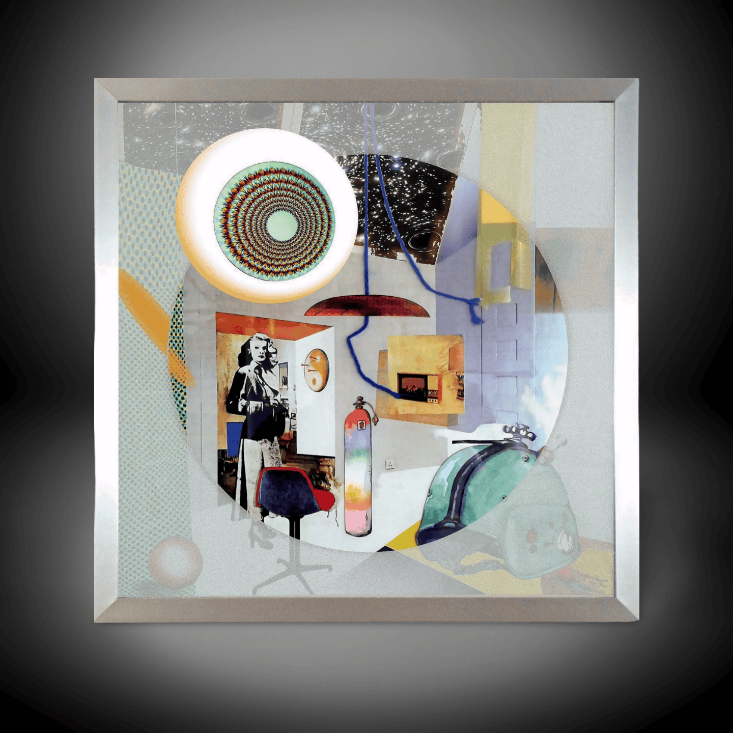 Modern Abstract Art Framed Print