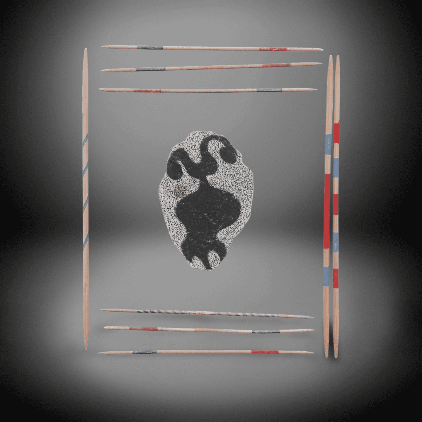 Classic Pick-Up Sticks Game