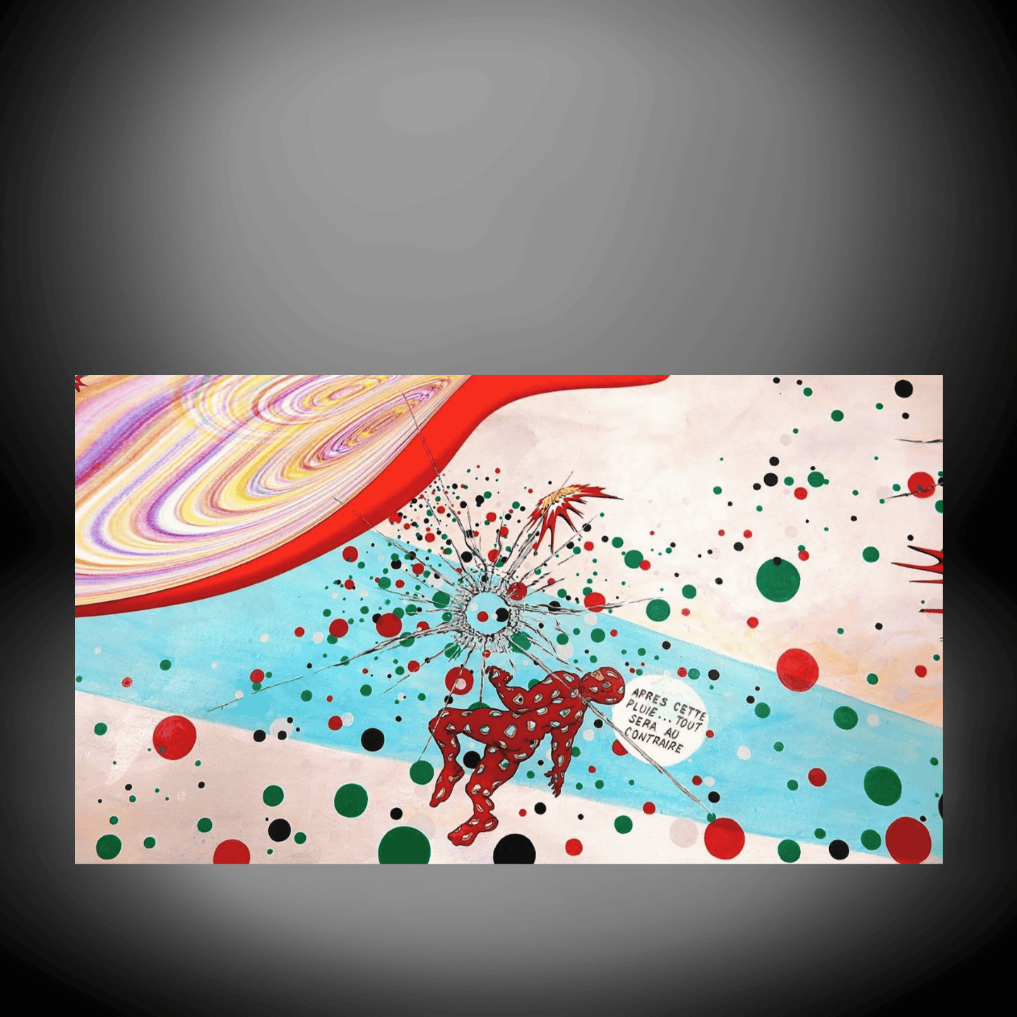 Abstract Cosmic Art Print