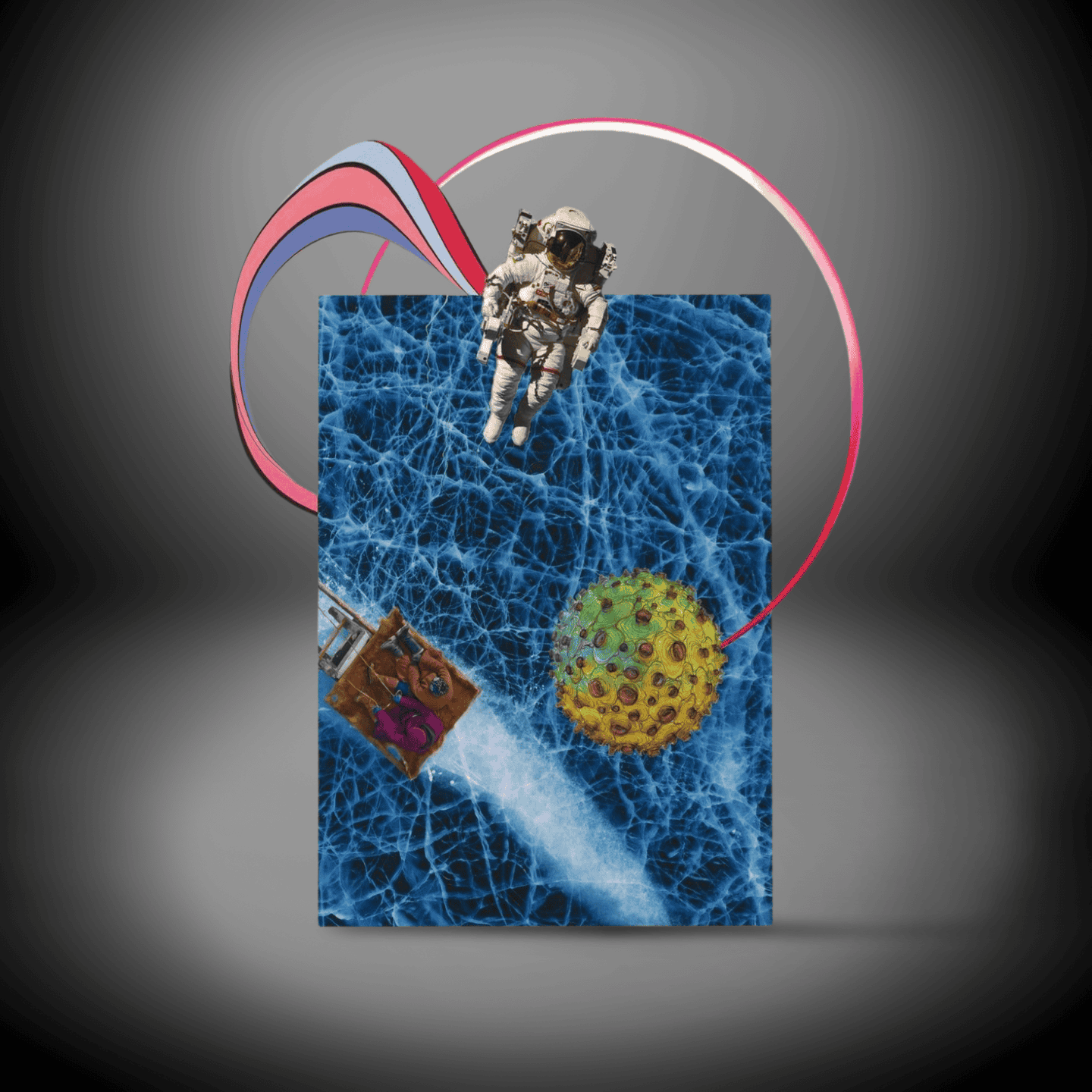 Surreal Space Art Poster