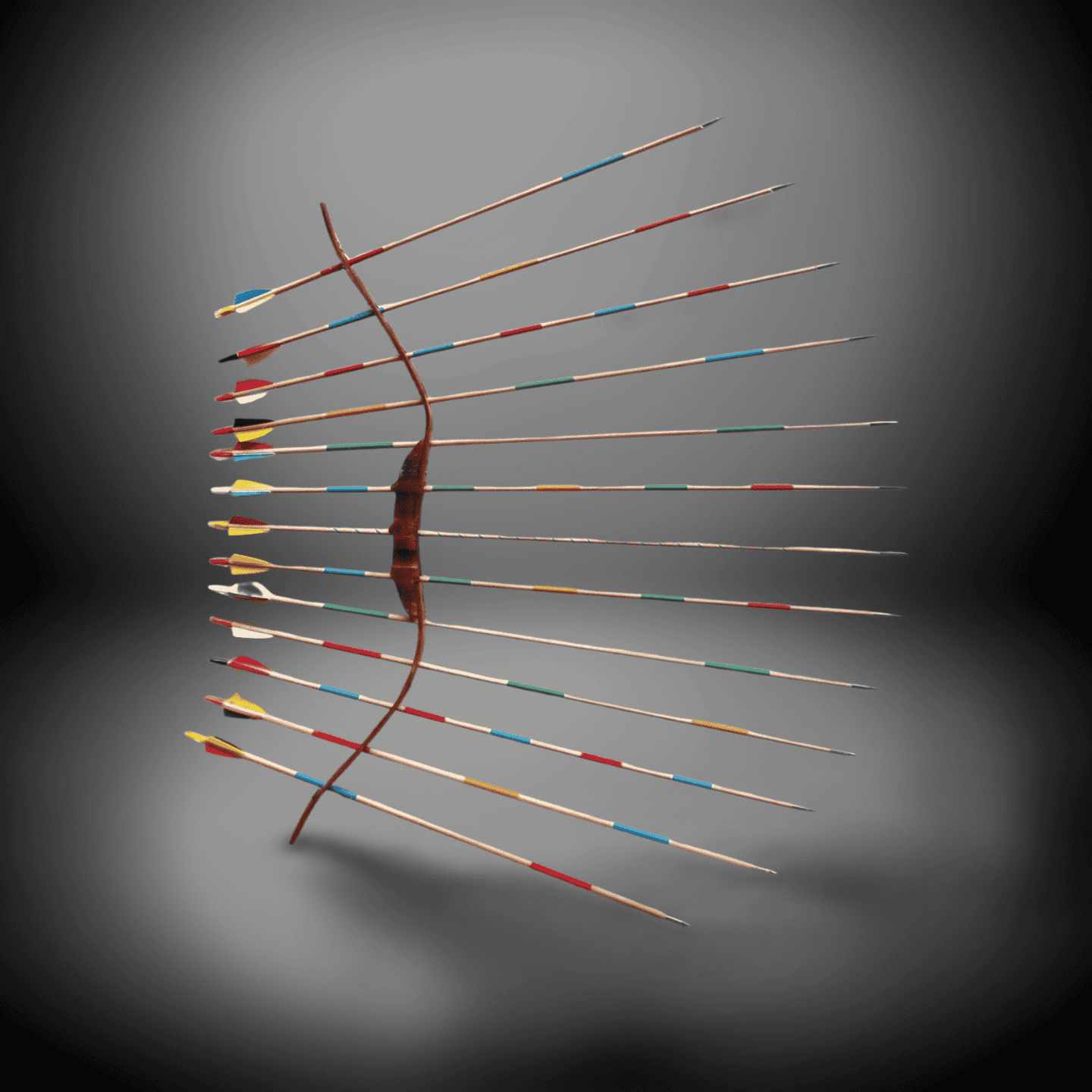 Handcrafted Traditional Bow with Arrows