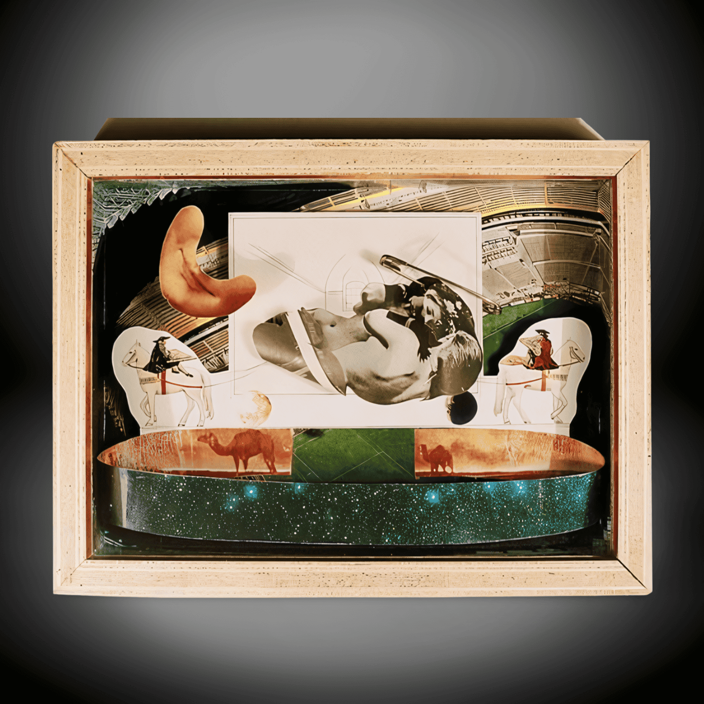 Surrealist Shadow Box Art