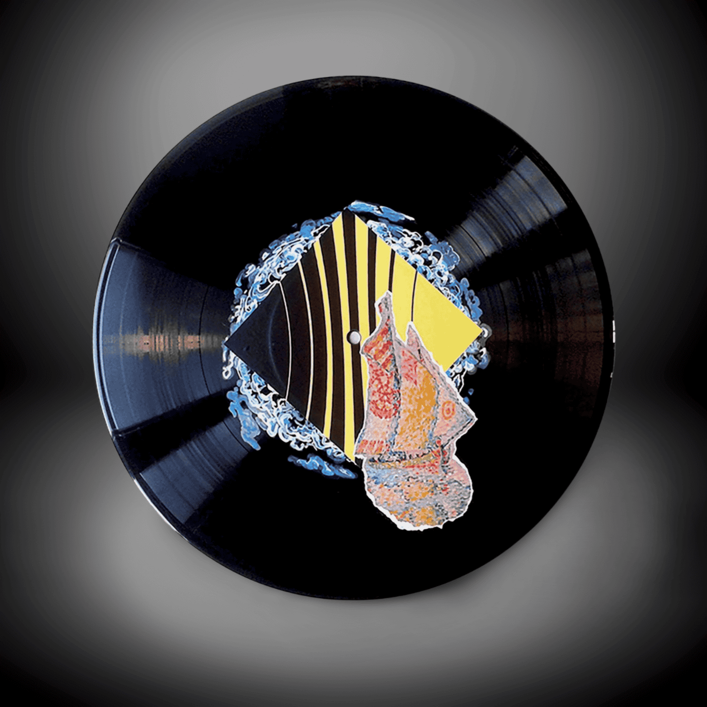 Handcrafted Art Vinyl Record
