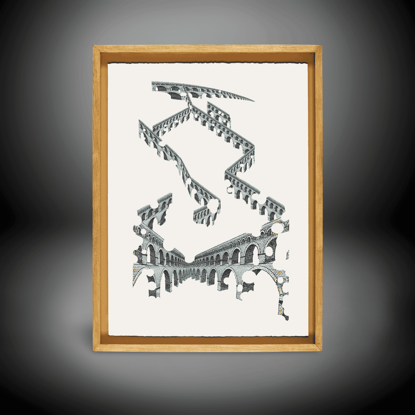 Optical Illusion Art Print