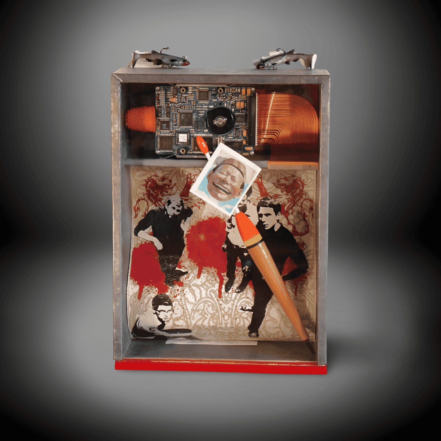 Mixed Media Art Shadowbox