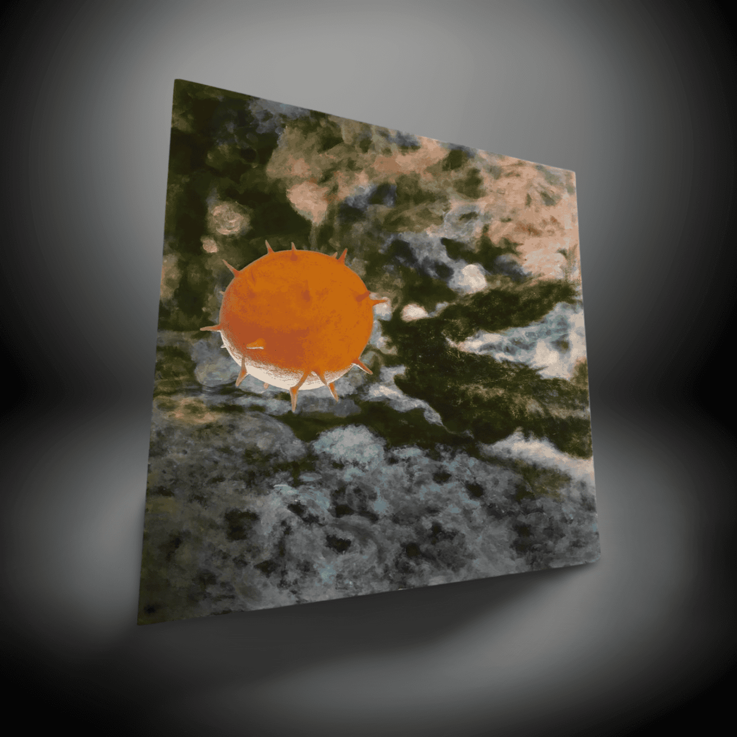 Abstract Sun Art Print