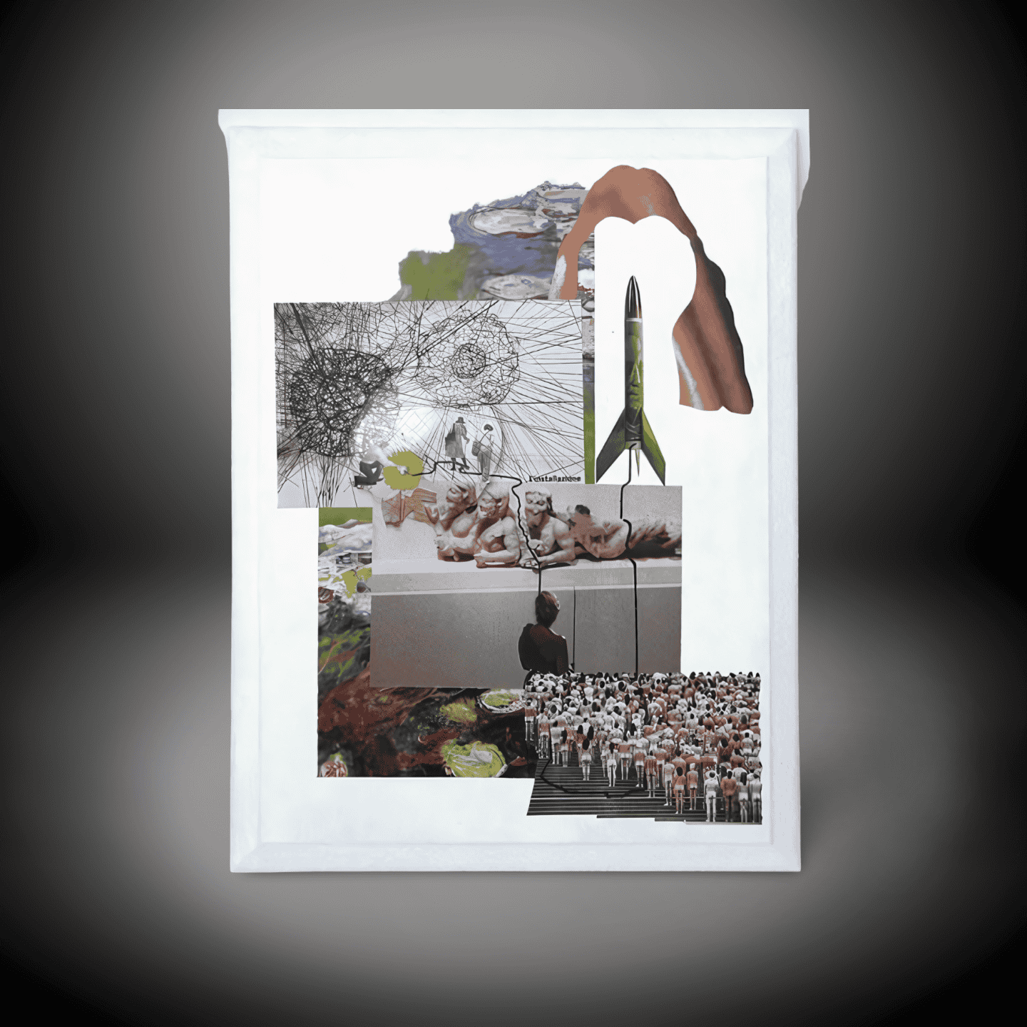 Surreal Art Collage Print