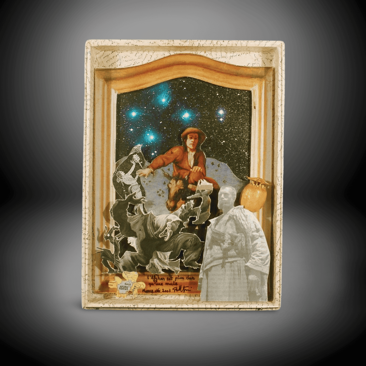 Surreal Mixed Media Collage Art