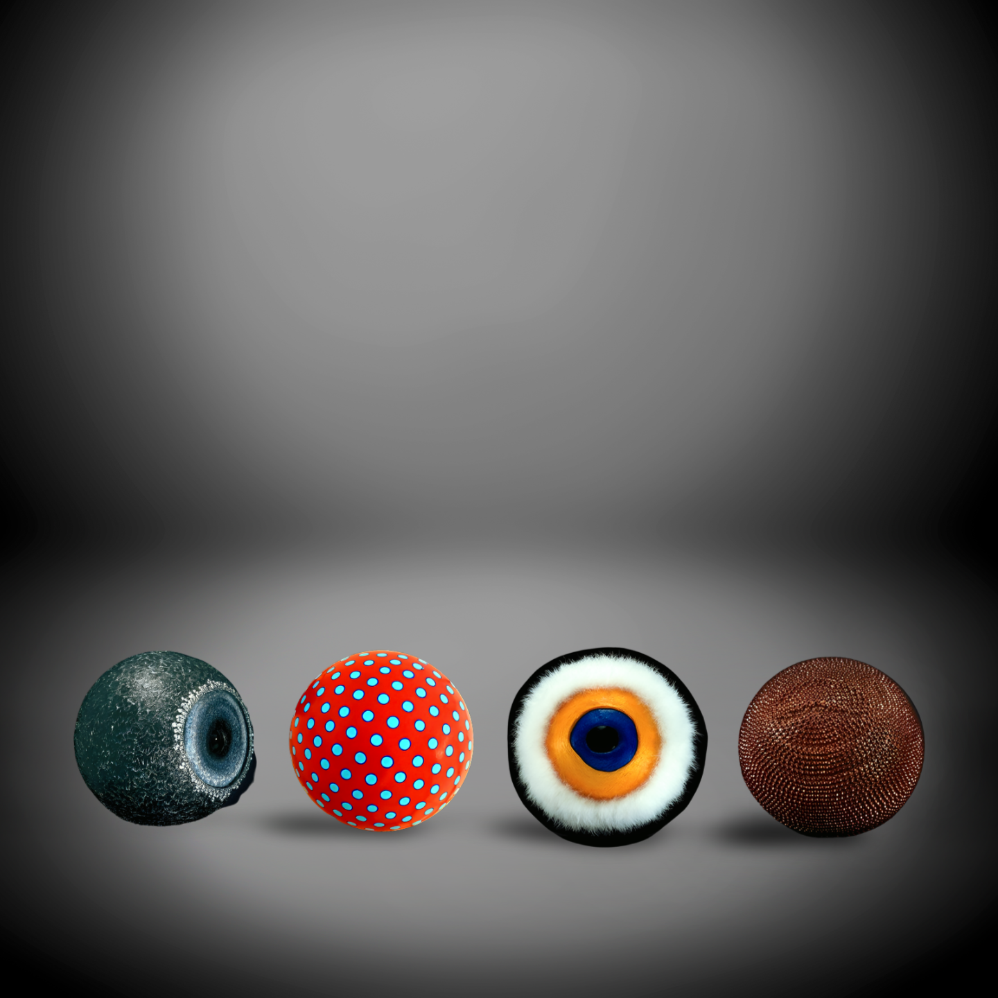 Decorative Art Glass Spheres