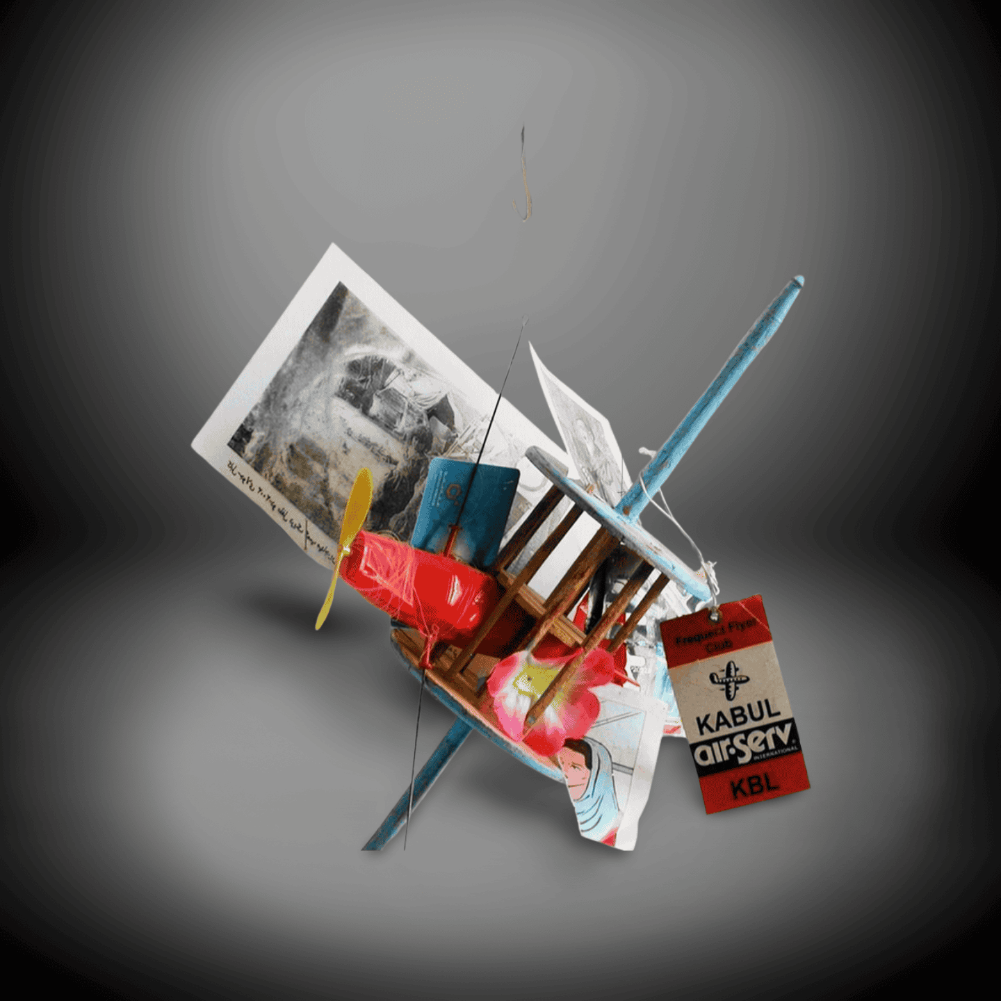 Mixed Media Art Sculpture