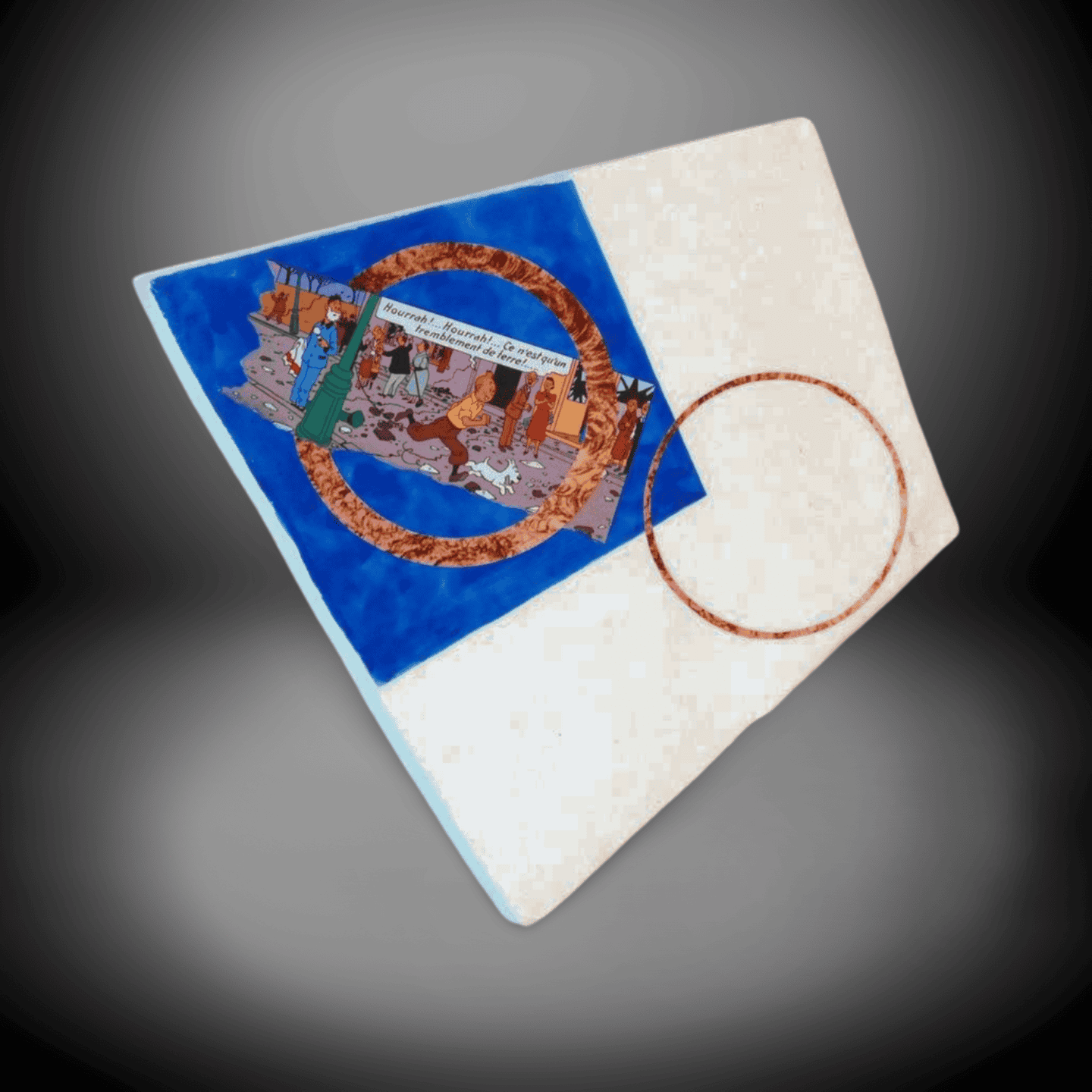 Handcrafted Ceramic Art Plate