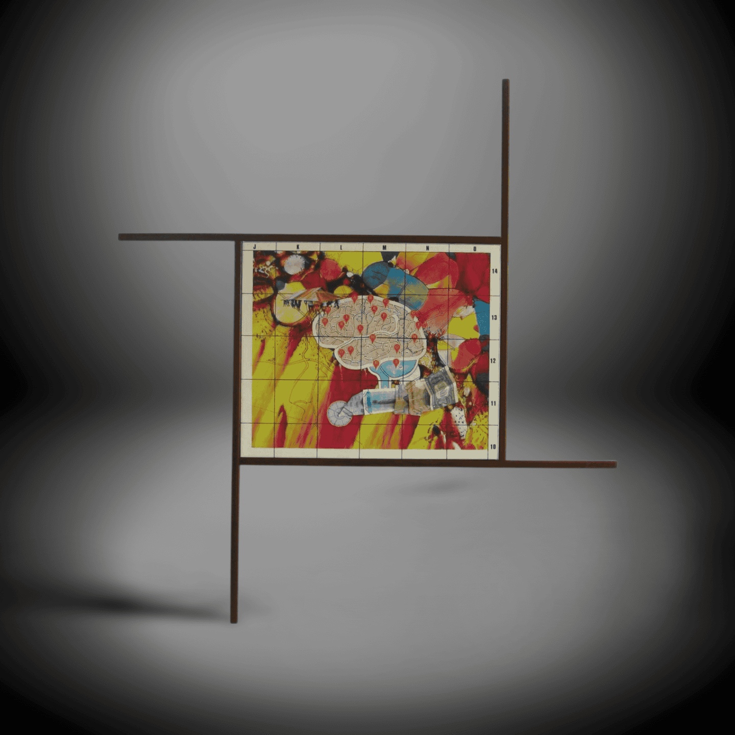 Abstract Art Wall Frame