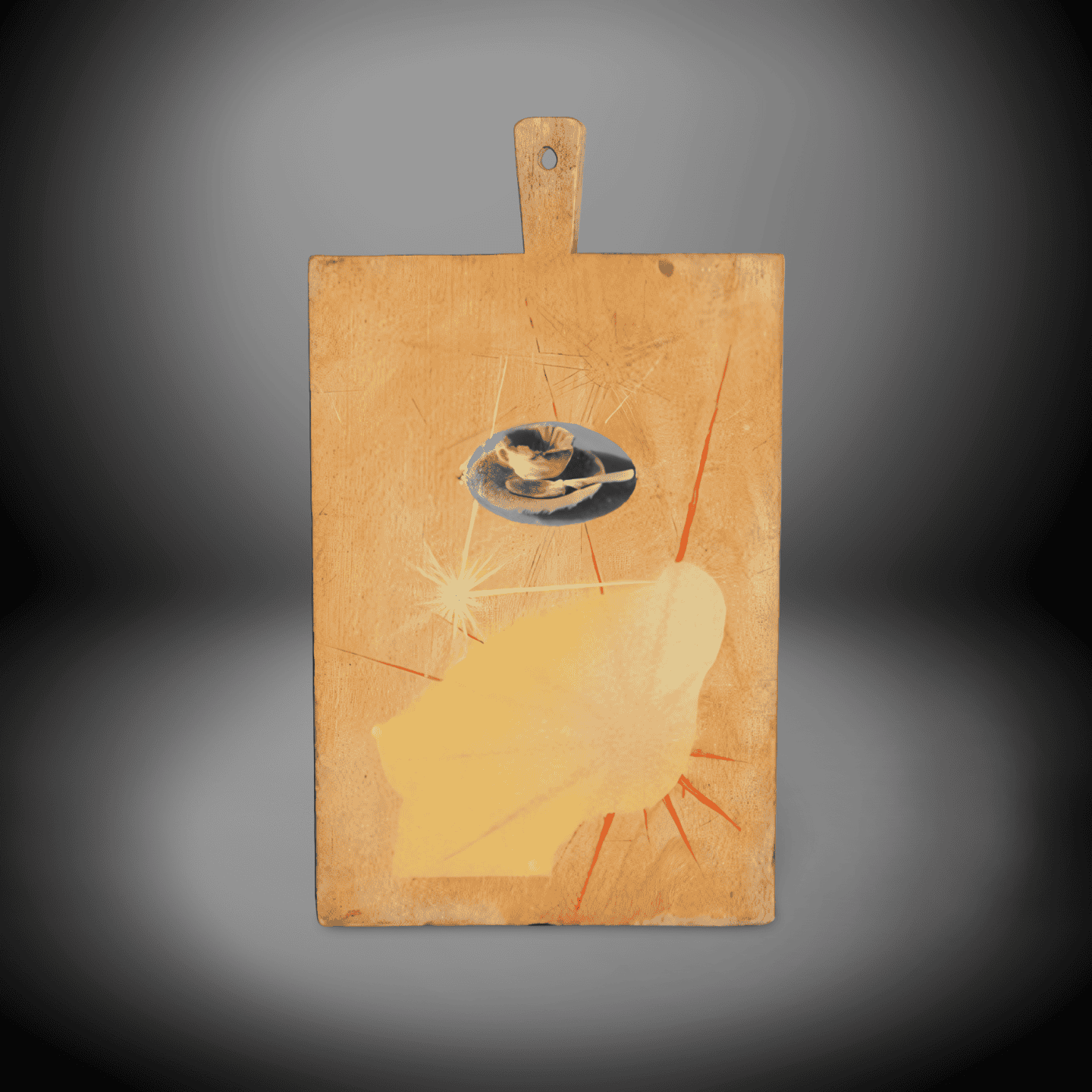 Vintage Wooden Cutting Board