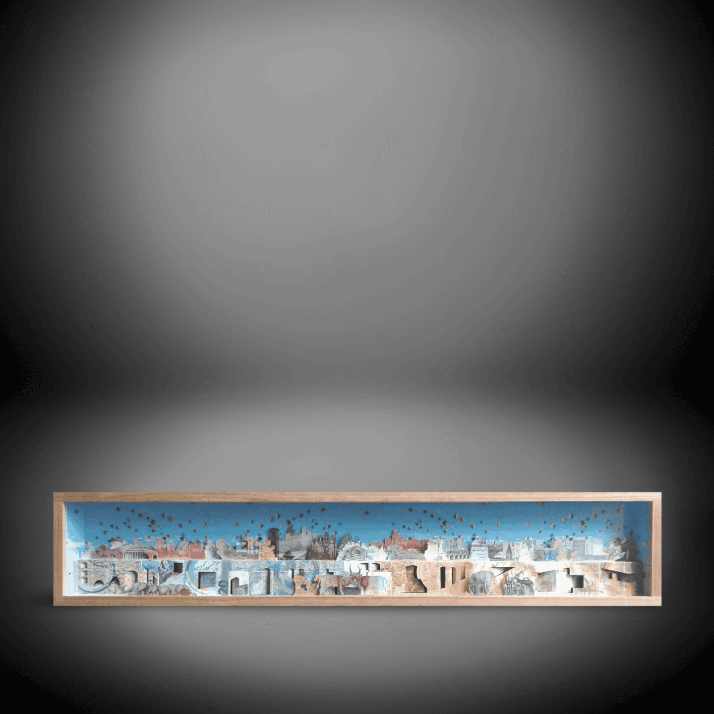 Panoramic Cityscape Wall Art