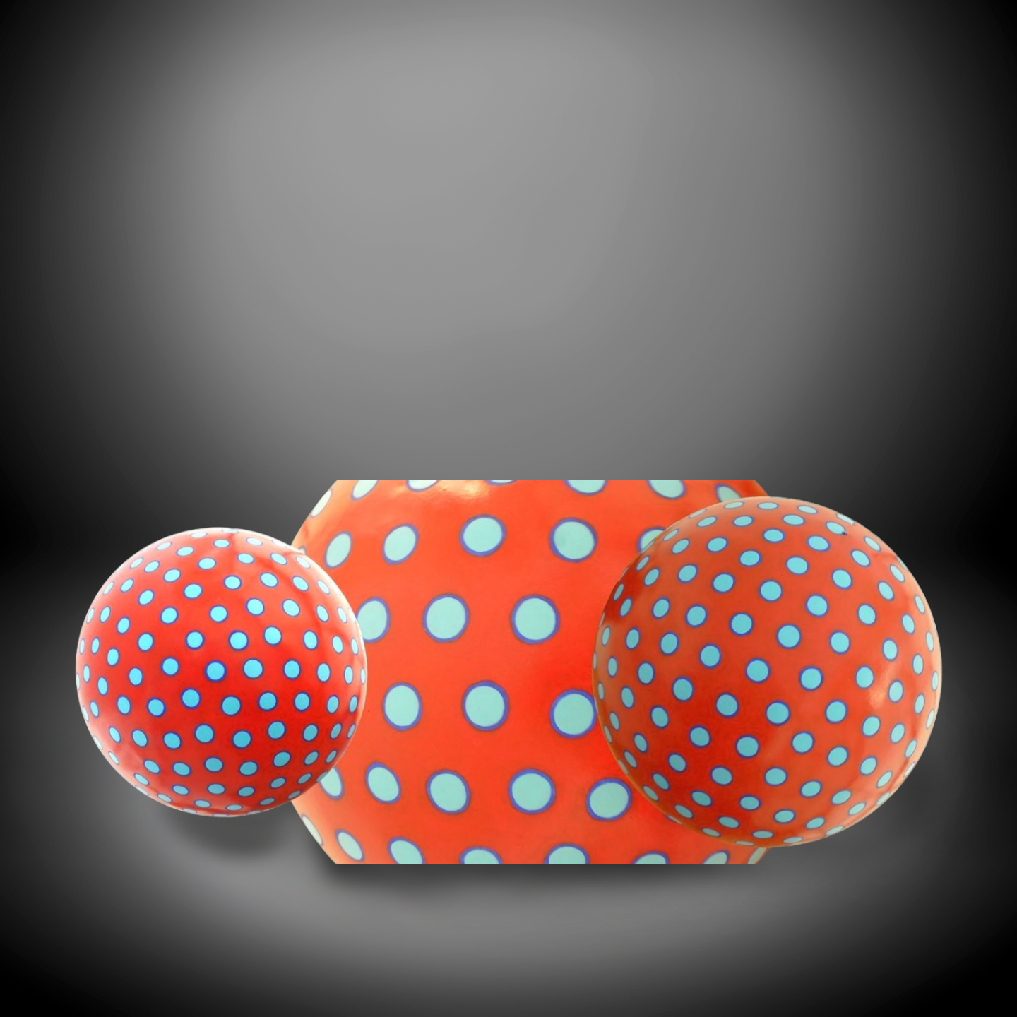 Polka Dot Decorative Vase