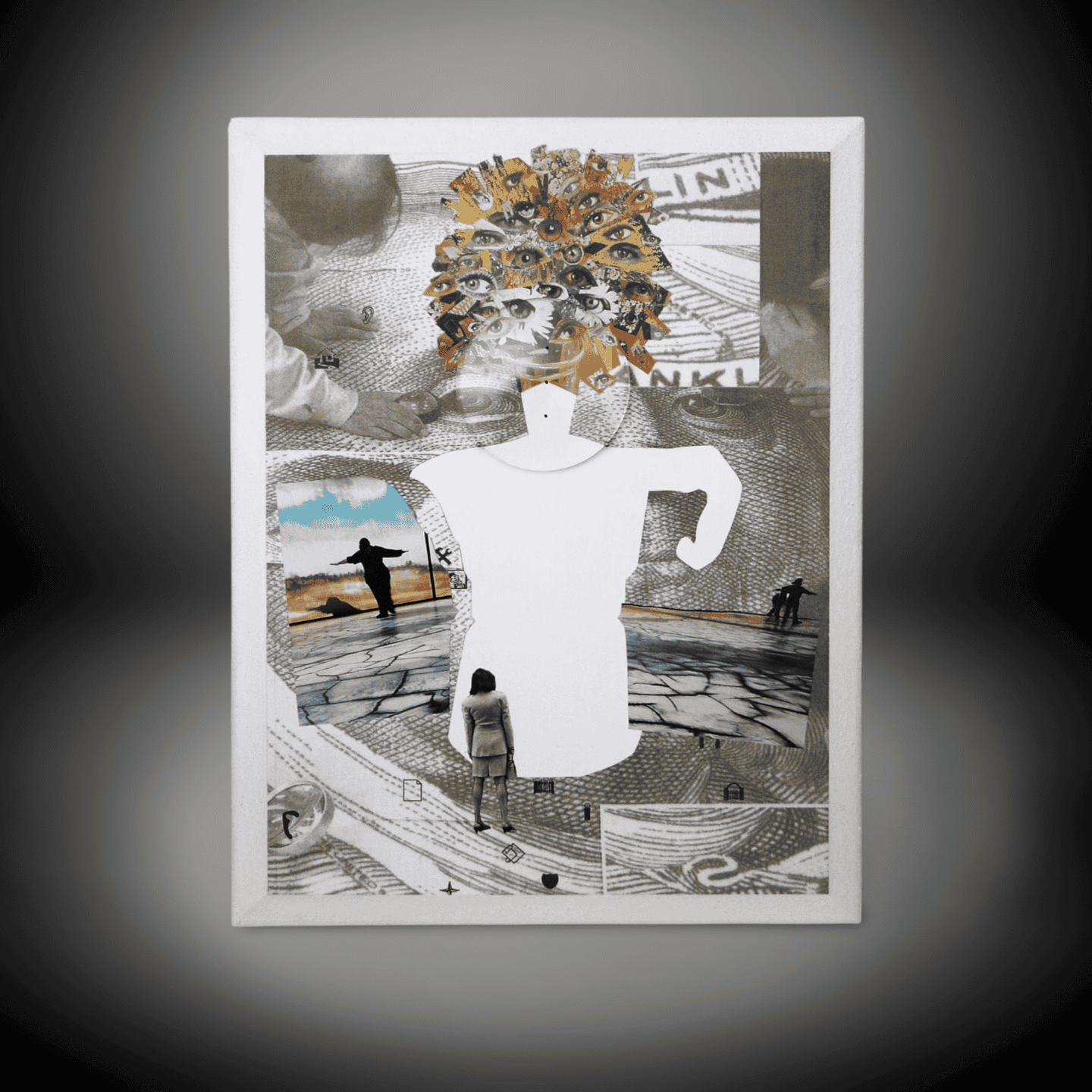 Surreal Collage Art Print