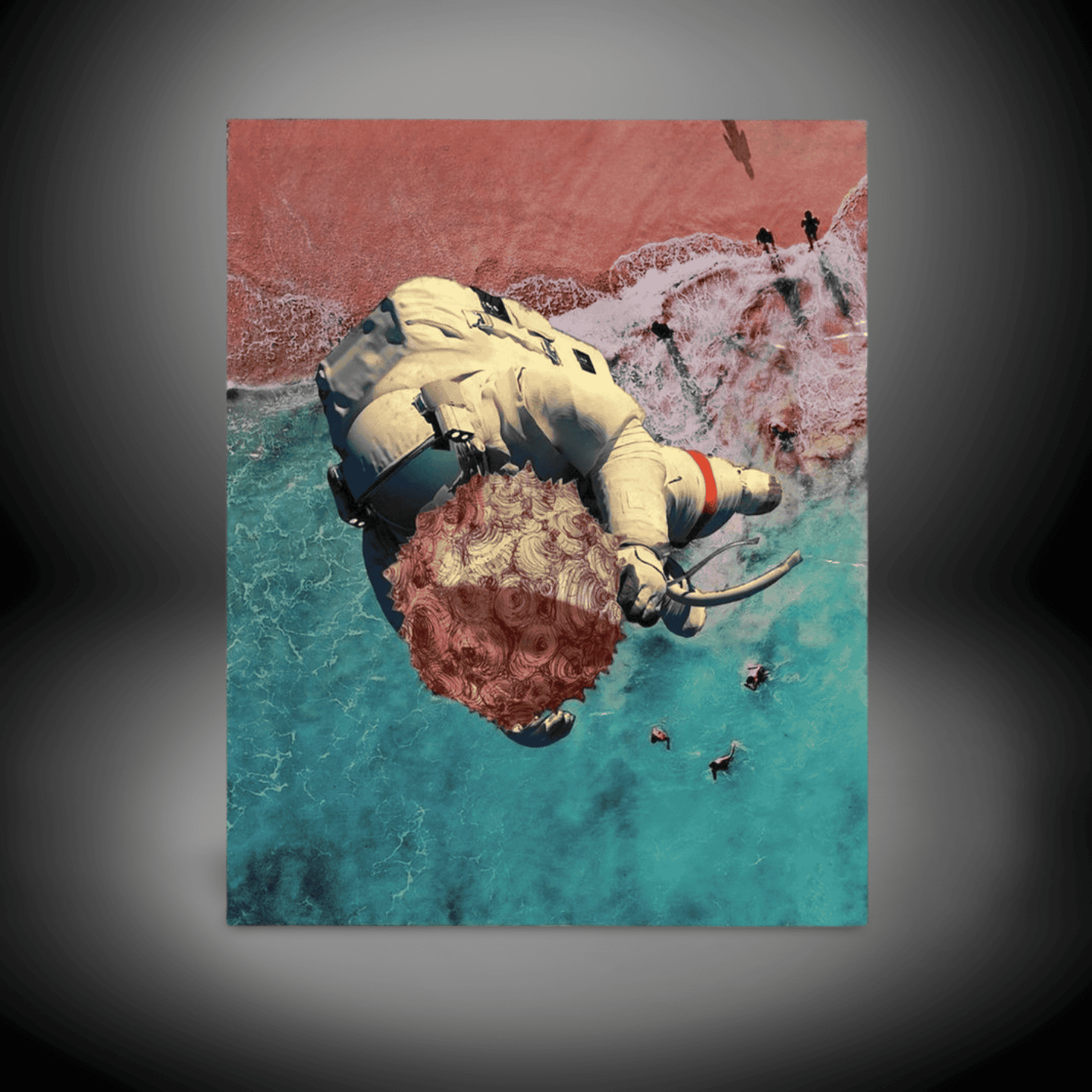 Surreal Astronaut Wall Art