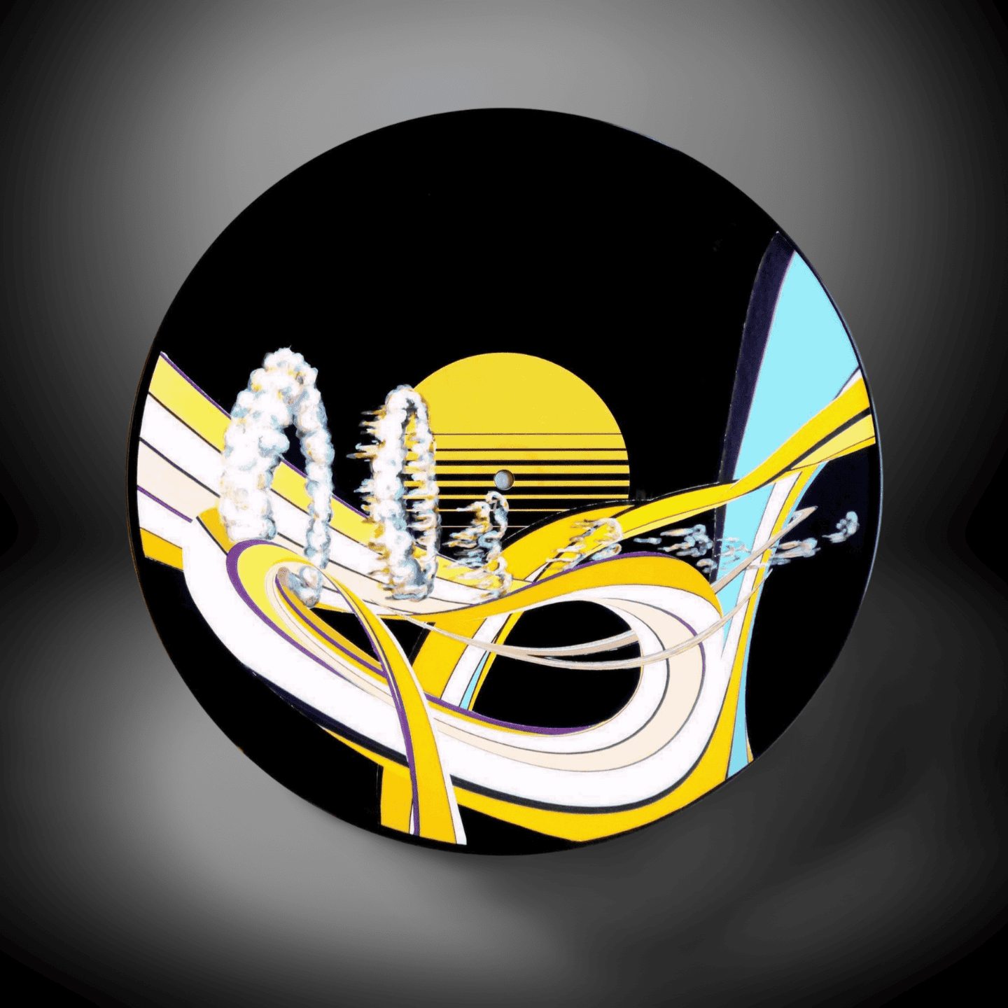 Modern Abstract Decorative Plate