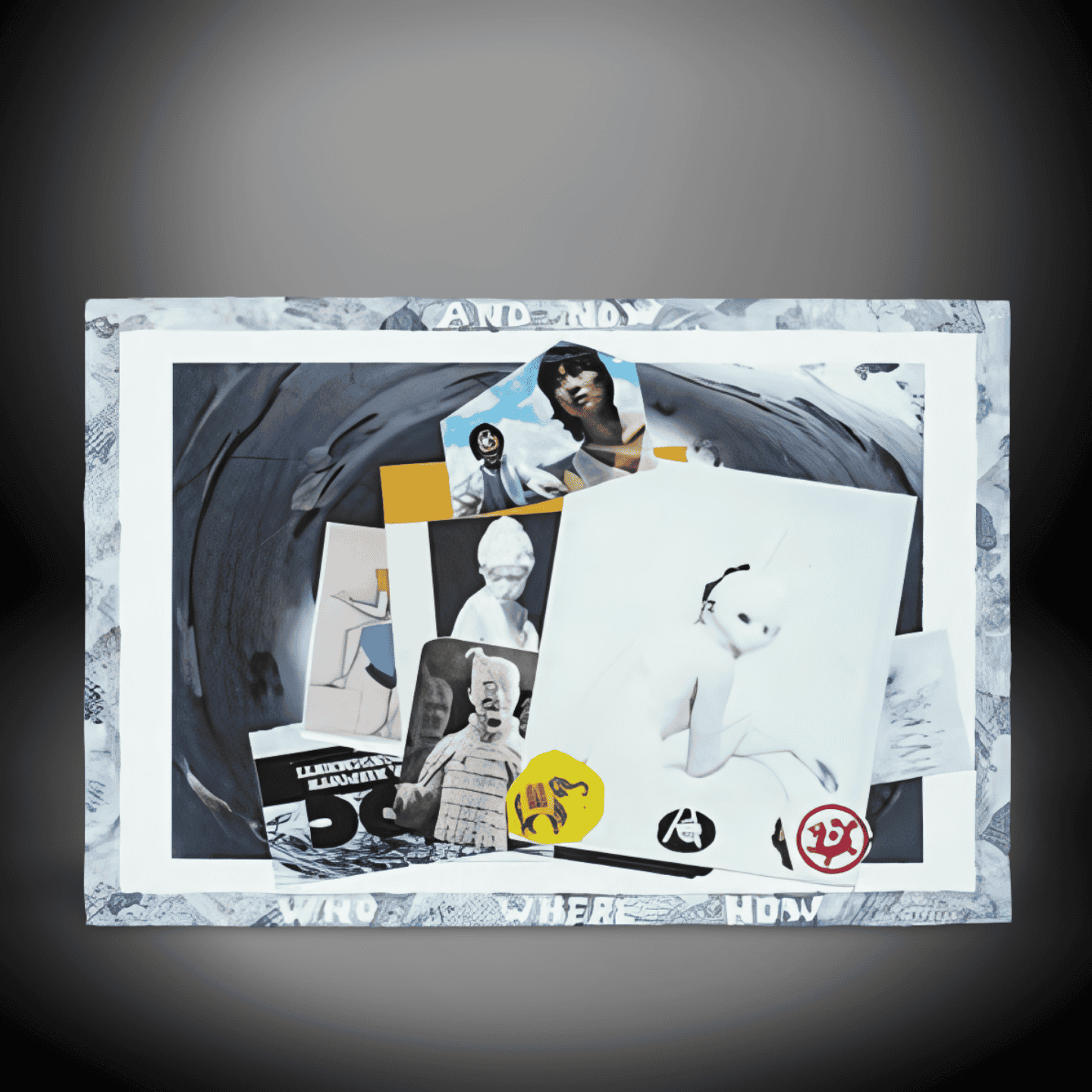 Modern Mixed Media Collage