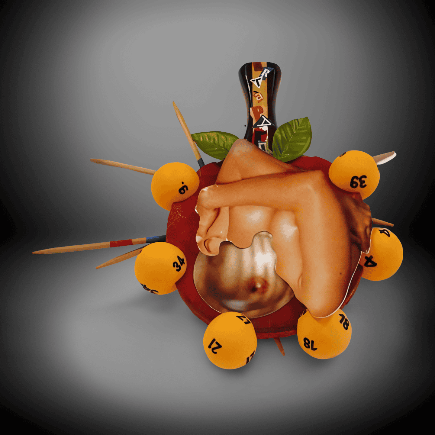 Surreal Art Sculpture