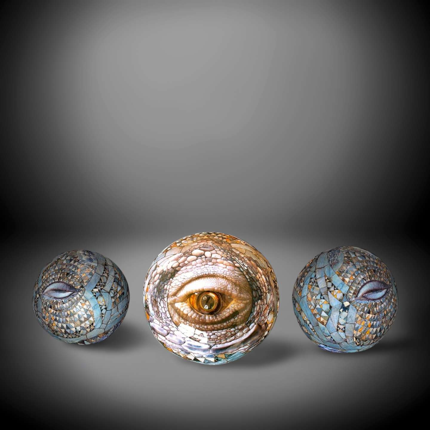 Mystic Dragon Eye Orbs Set