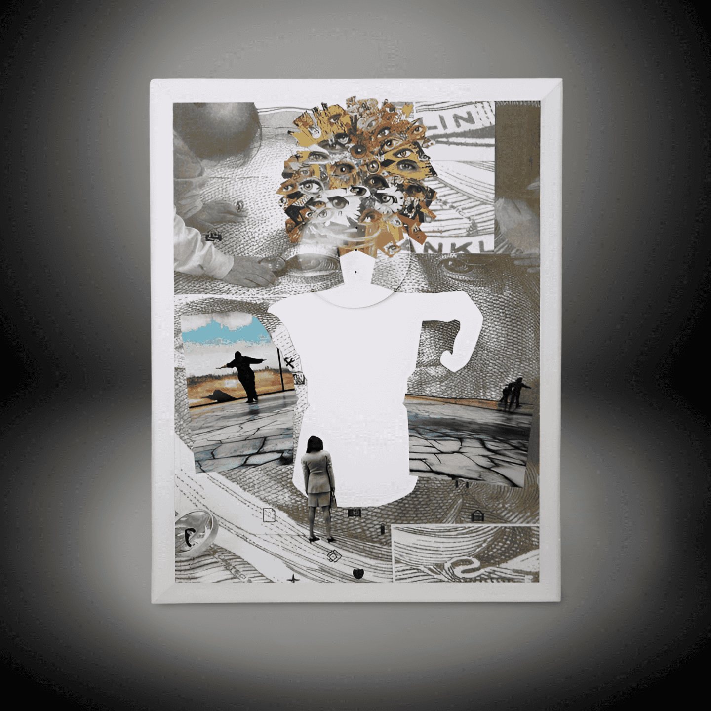 Surreal Collage Art Print