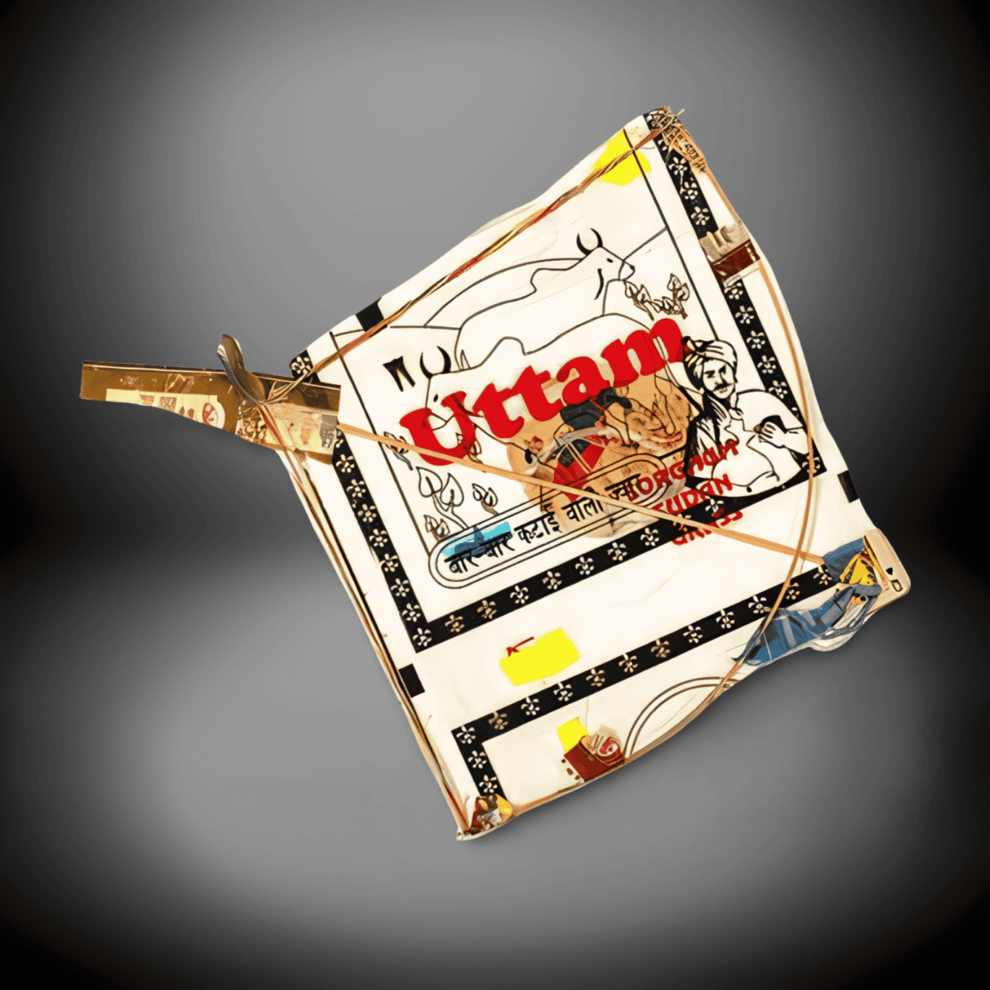 Upcycled Printed Tote Bag