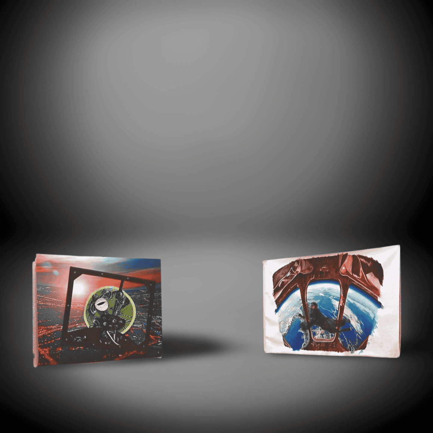 Vintage Space Exploration Art Print