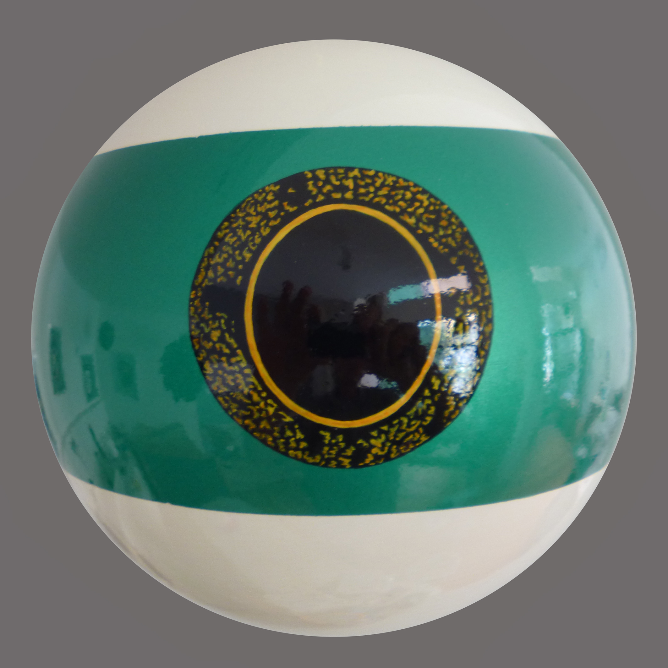 Oblò Billard vert